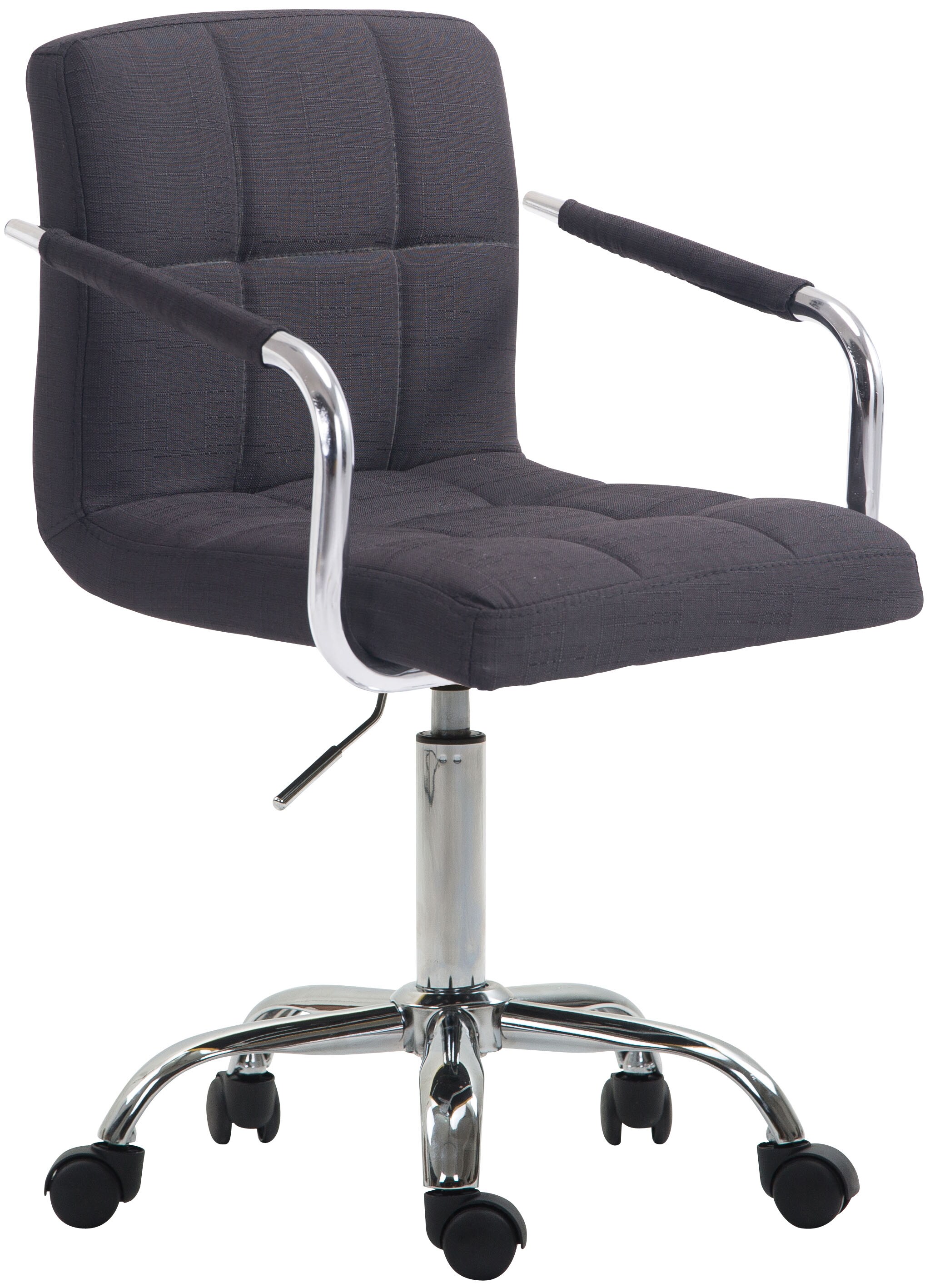 CLP B&uuml;rostuhl LUCY V2 mit Stoffbezug I Schreibtischstuhl mit hochwertiger Polsterung I H&ouml;henverstellbarer B&uuml;rosessel mit Leichtlaufrollen - Bild 1