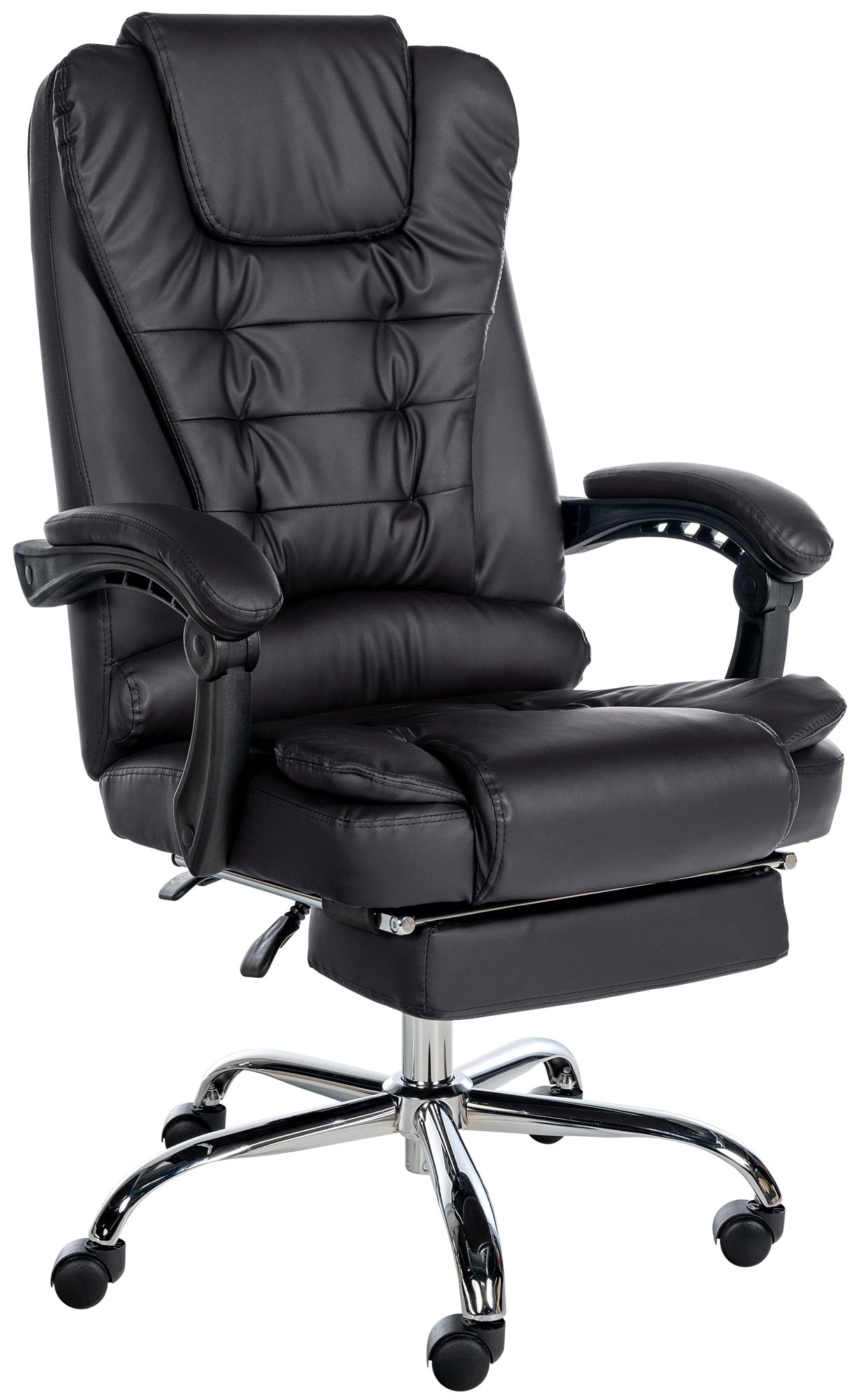 CLP B&uuml;rostuhl Oxygen Kunstleder - Farbe: schwarz, Material: Kunstleder - Bild 1