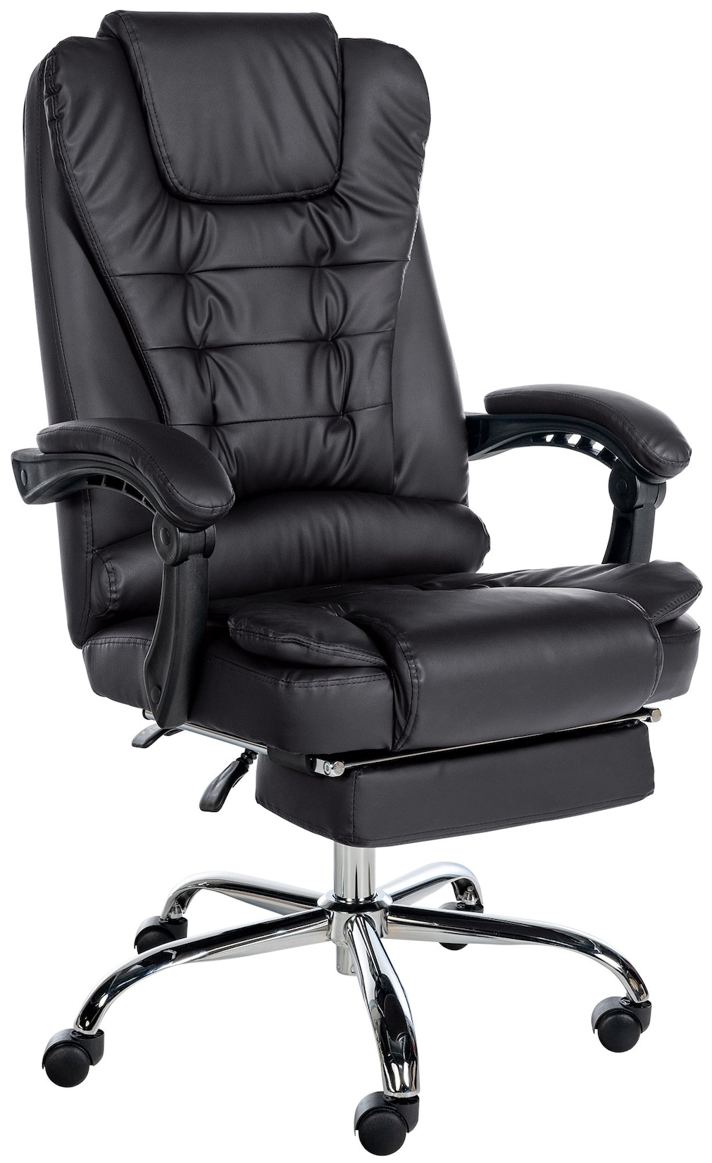 CLP Bürostuhl Oxygen Kunstleder Farbe: schwarz, Material: Kunstleder