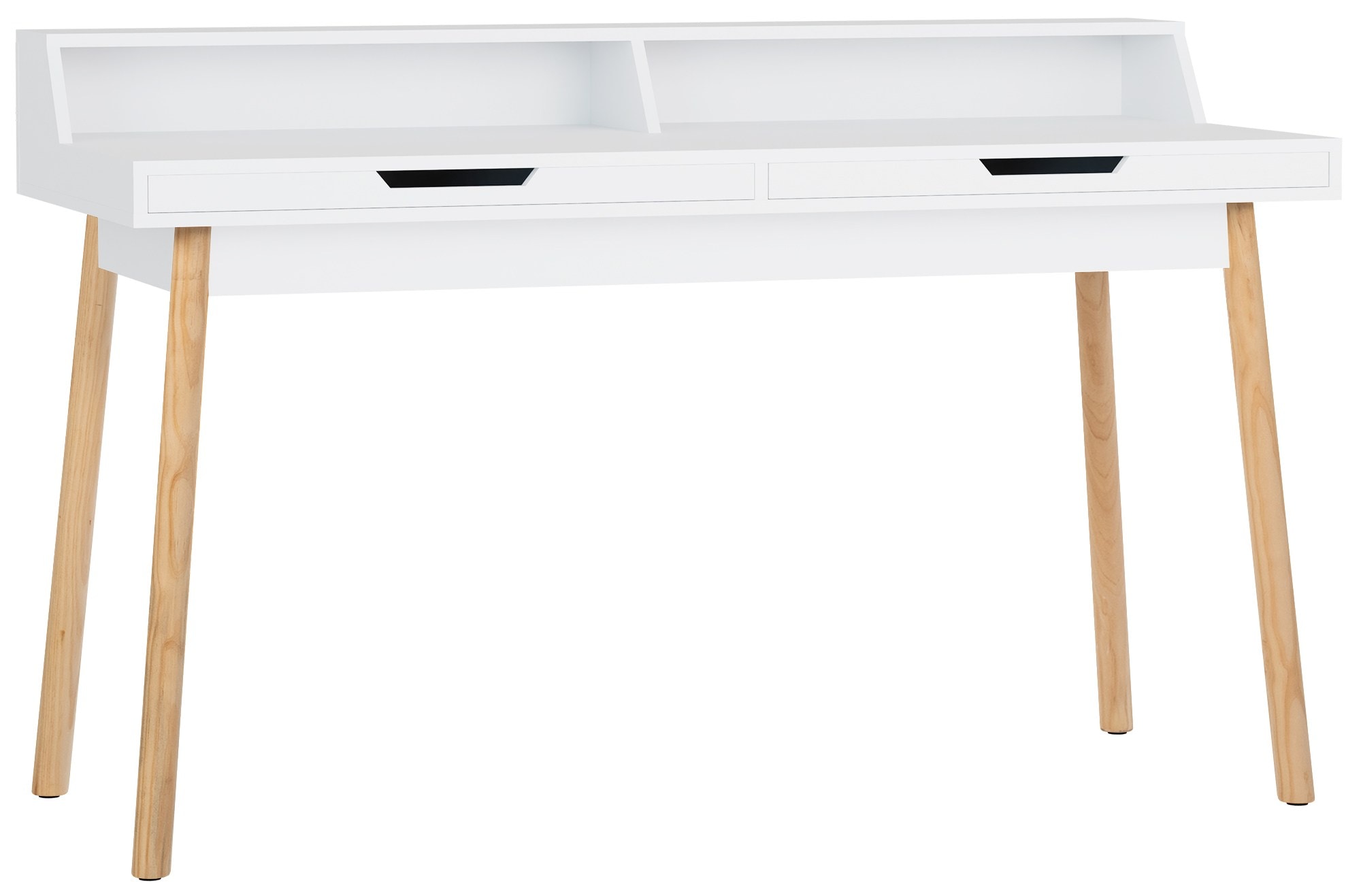 CLP Schreibtisch Eaton I B&uuml;rotisch mit 2 Schubladen und gro&szlig;er Arbeitsfl&auml;che I Moderner Holztisch - Bild 1