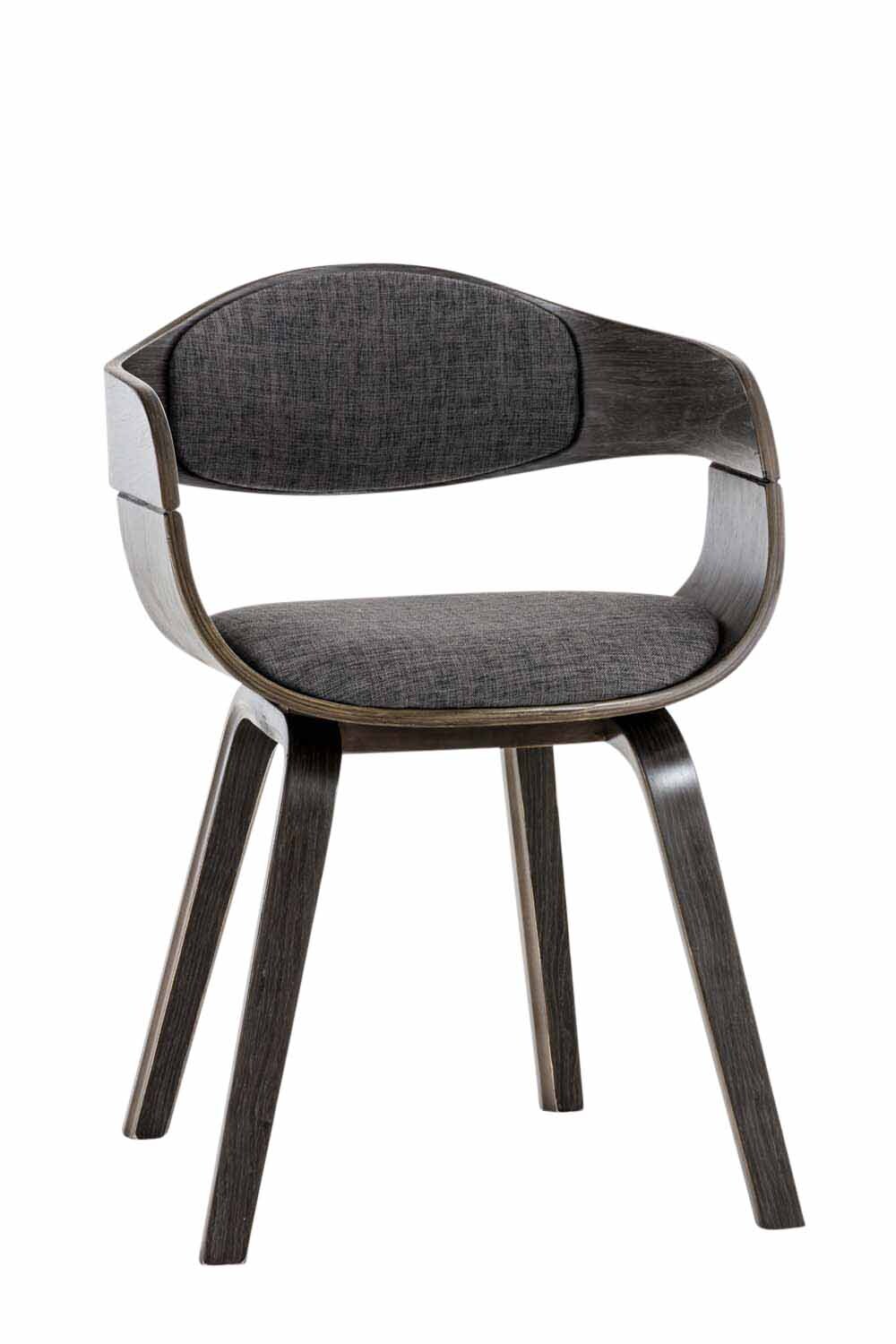 CLP Esszimmerstuhl ergonomisch Kingston,Lehnstuhl mit umlaufender R&uuml;ckenlehne, Holzgestell belastbar bis 150 kg - Bild 1