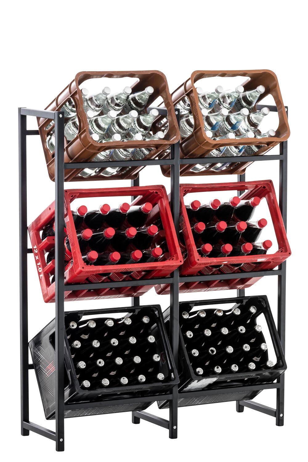 CLP Getr&auml;nkekistenst&auml;nder LENNERT I Platzsparender robuster Kistenst&auml;nder f&uuml;r Getr&auml;nkekisten I Verschiedene Ausf&uuml;hrungen - Bild 1