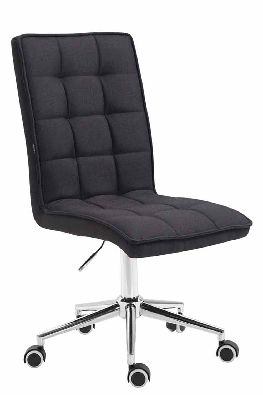 CLP Arbeitshocker Peking V2 Mit Stoff-Bezug I Höhenverstellbarer Drehstuhl | 04251563420392