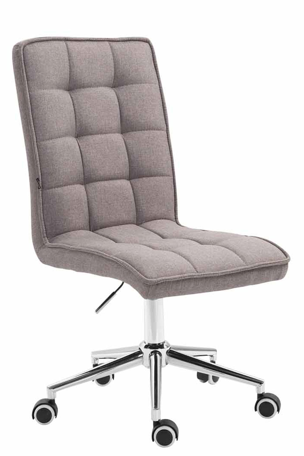 CLP Arbeitshocker Peking V2 Mit Stoff-Bezug I H&ouml;henverstellbarer Drehstuhl - Bild 1