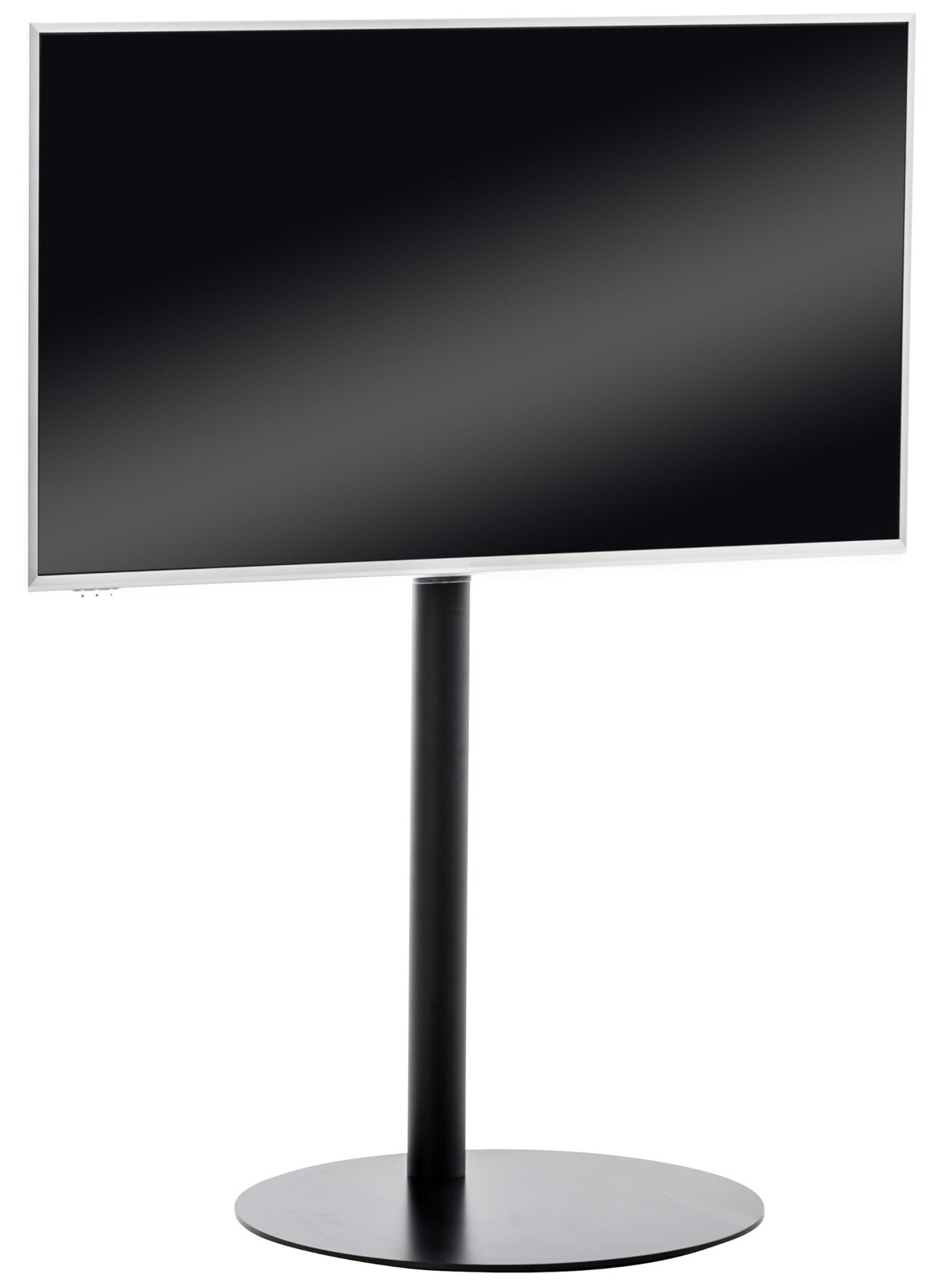 CLP TV Ständer für 55-57 Zoll VESA 100x100 bis 600x400, stabiler universal Standfuß, Fernseher belastbar bis 40KG