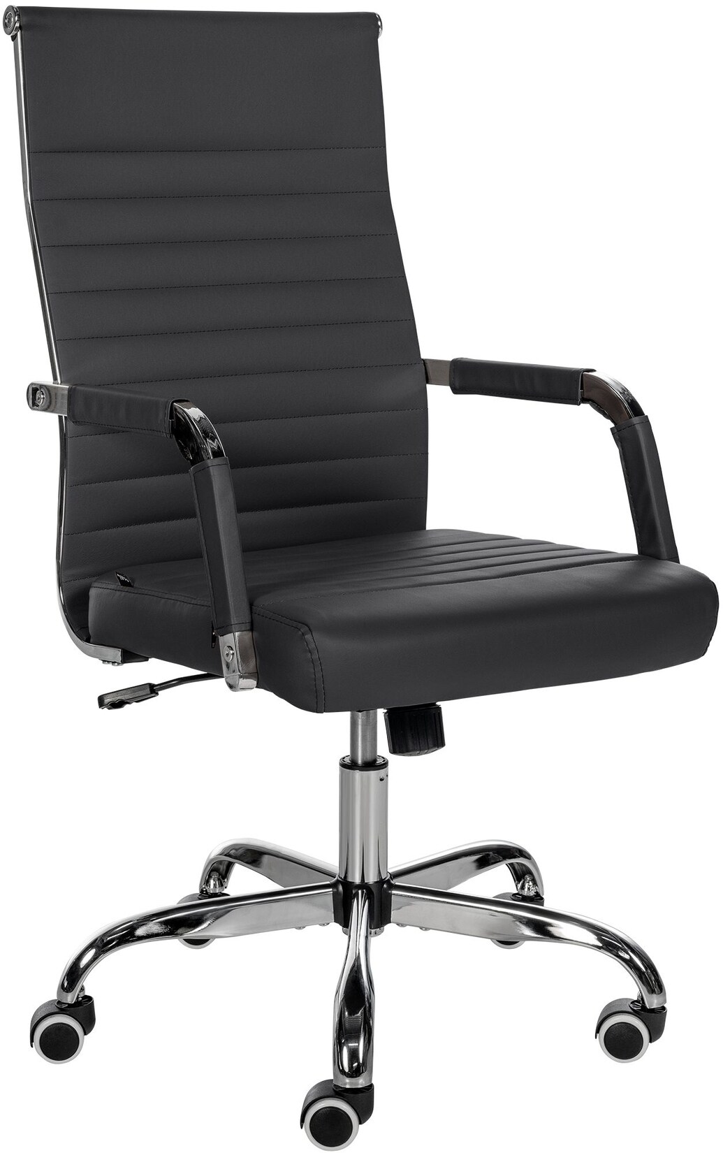 CLP Ergonomischer Bürostuhl Amadora I Höhenverstellbar, 360 Grad Drehstuhl I Kunstleder Oder Stoff Bezug I Langlebig, 120 kg Belastbar