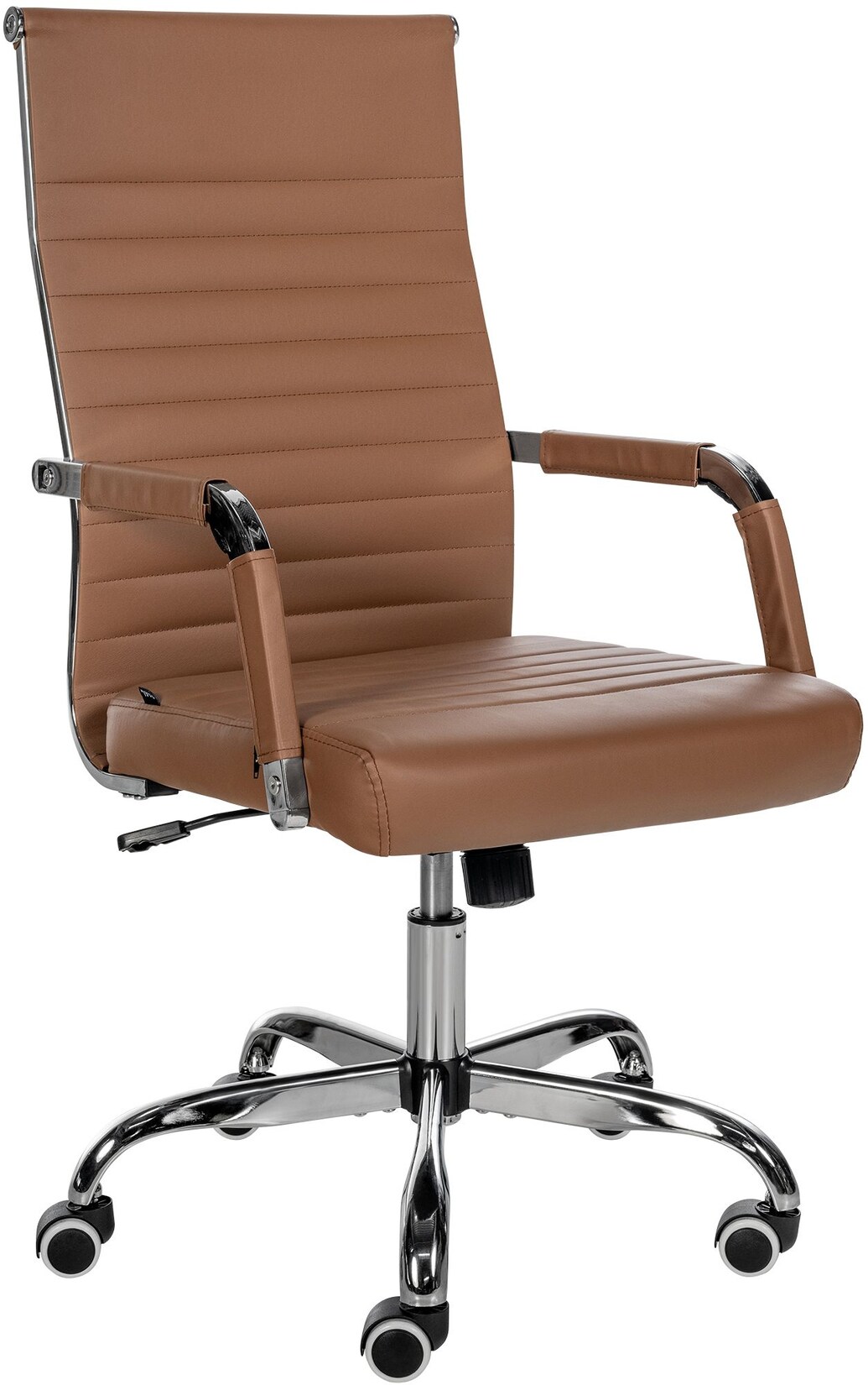 CLP Ergonomischer Bürostuhl Amadora I Höhenverstellbar, 360 Grad Drehstuhl I Kunstleder Oder Stoff Bezug I Langlebig, 120 kg Belastbar