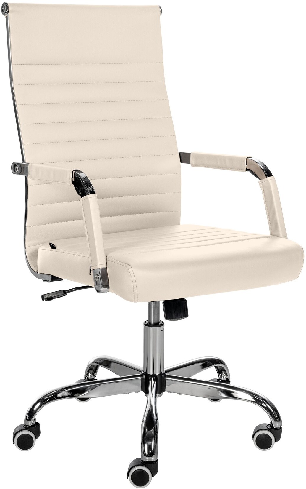 CLP Ergonomischer Bürostuhl Amadora I Höhenverstellbar, 360 Grad Drehstuhl I Kunstleder Oder Stoff Bezug I Langlebig, 120 kg Belastbar