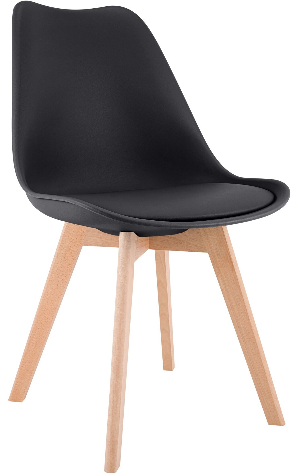 CLP Stuhl Linares Farbe: schwarz, Material: Kunststoff