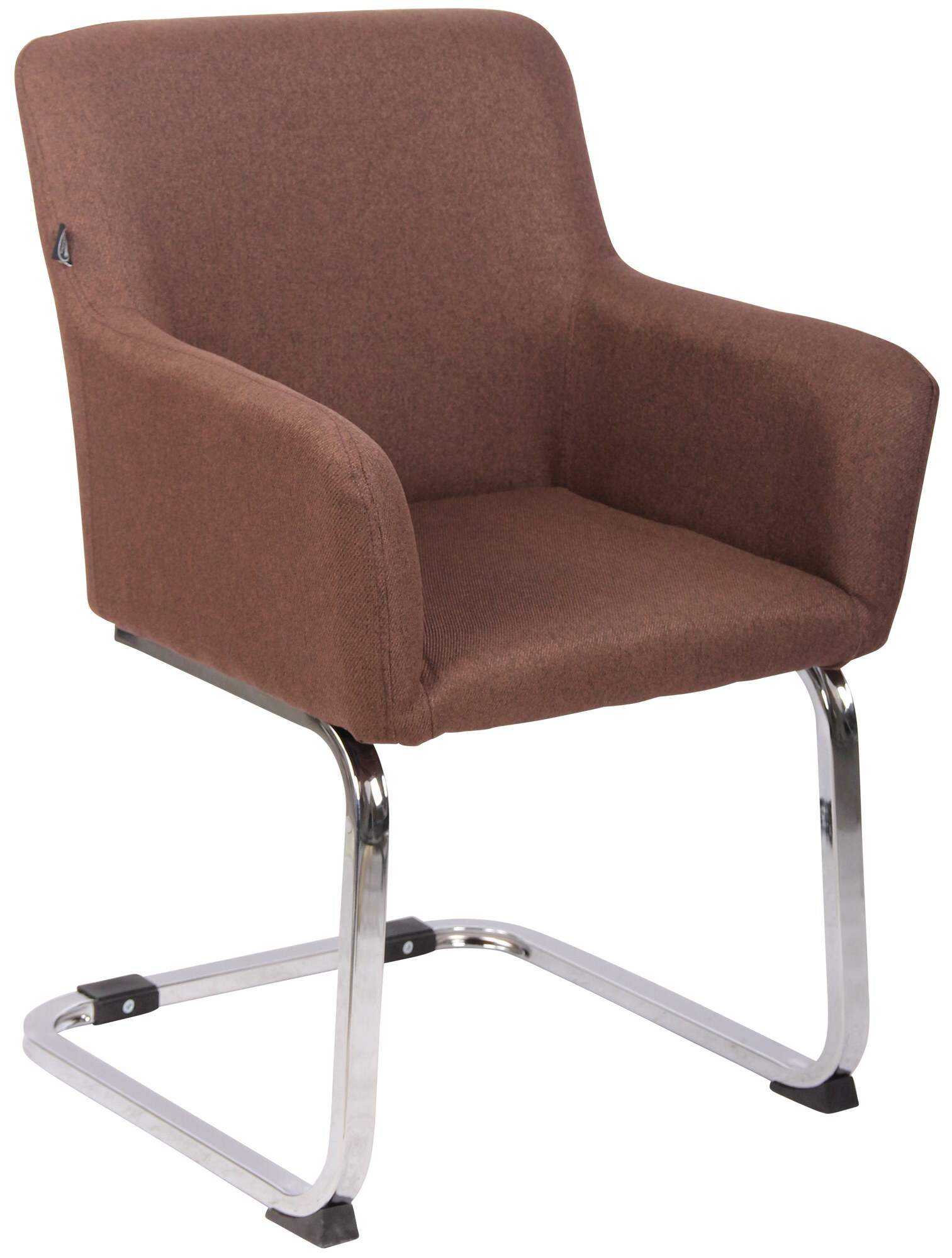 CLP Stuhl Puka I Gepolsterter Freischwinger I Edelstahl-Gestell - Bild 1