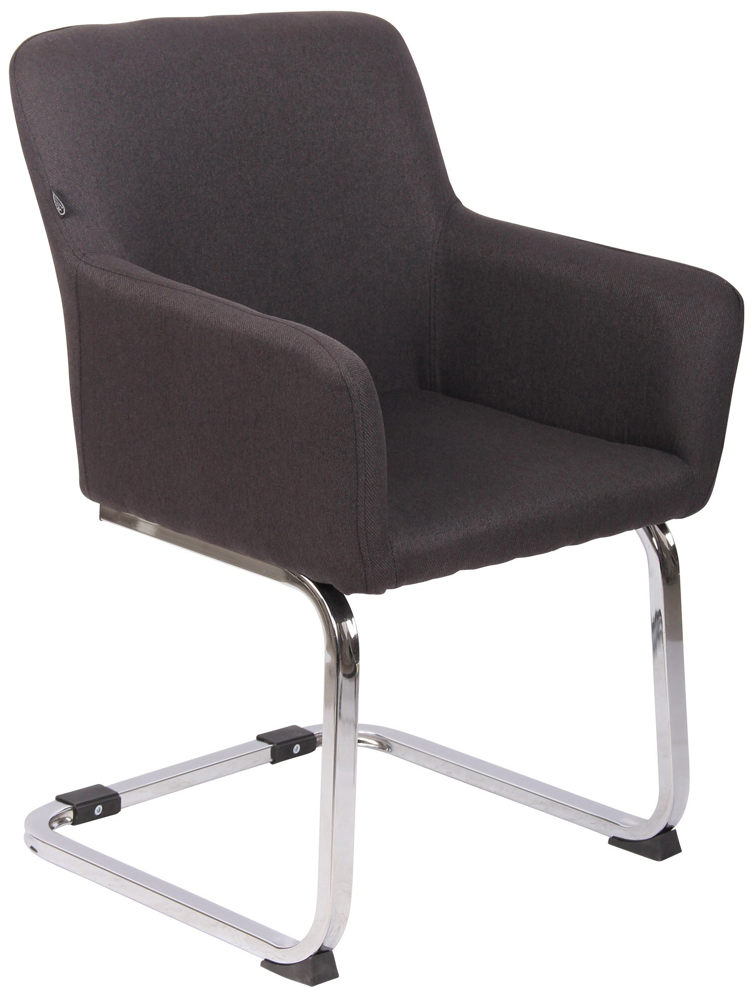 CLP Stuhl Puka I Gepolsterter Freischwinger I Edelstahl-Gestell - Bild 1