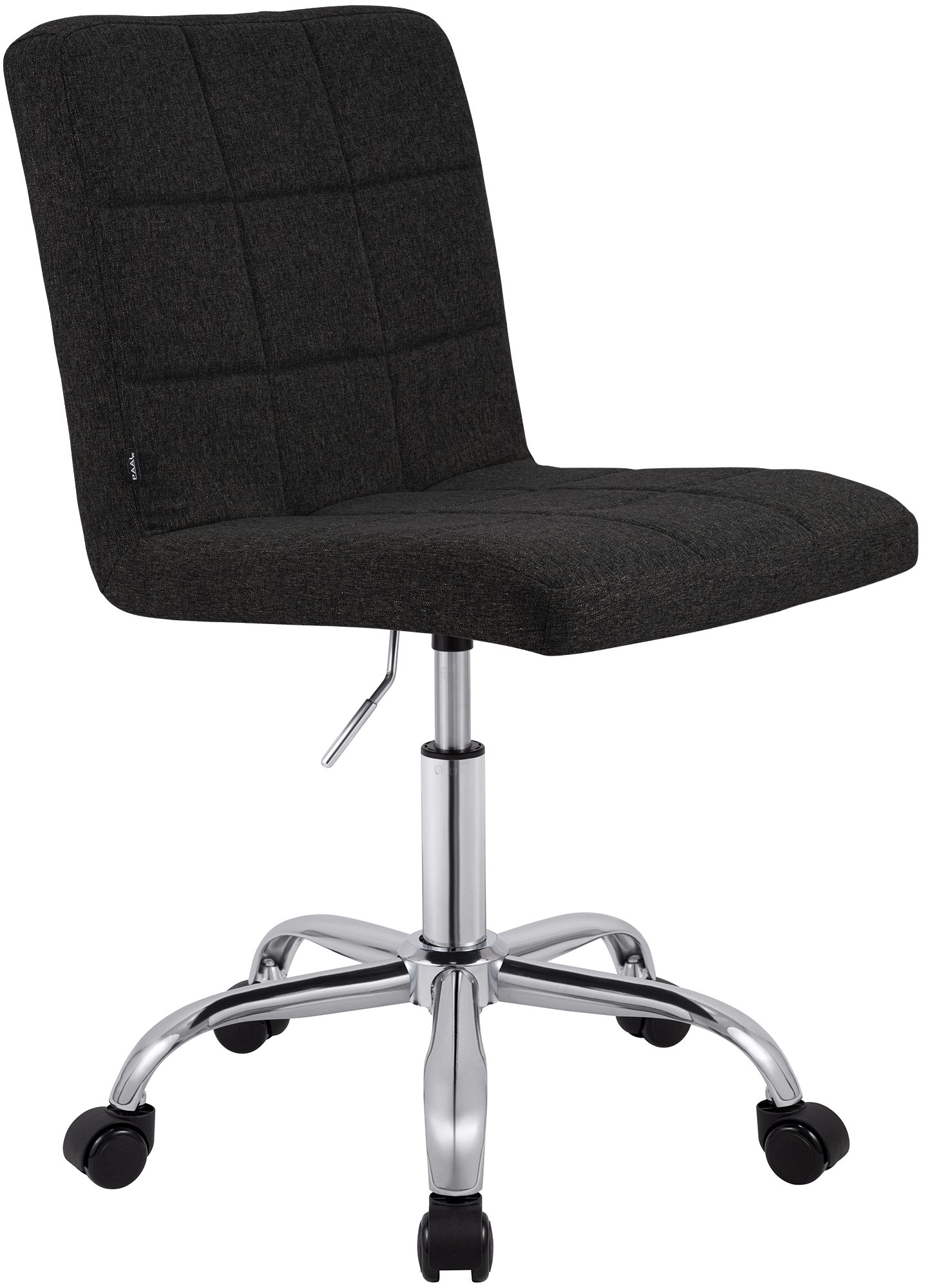 CLP Arbeitshocker h&ouml;henverstellbar mit Lehne und Rollen Darfield, Arbeitsstuhl ergonomisch 360&deg; drehbar, Kosmetikstuhl bis 150 kg belastbar - Bild 1
