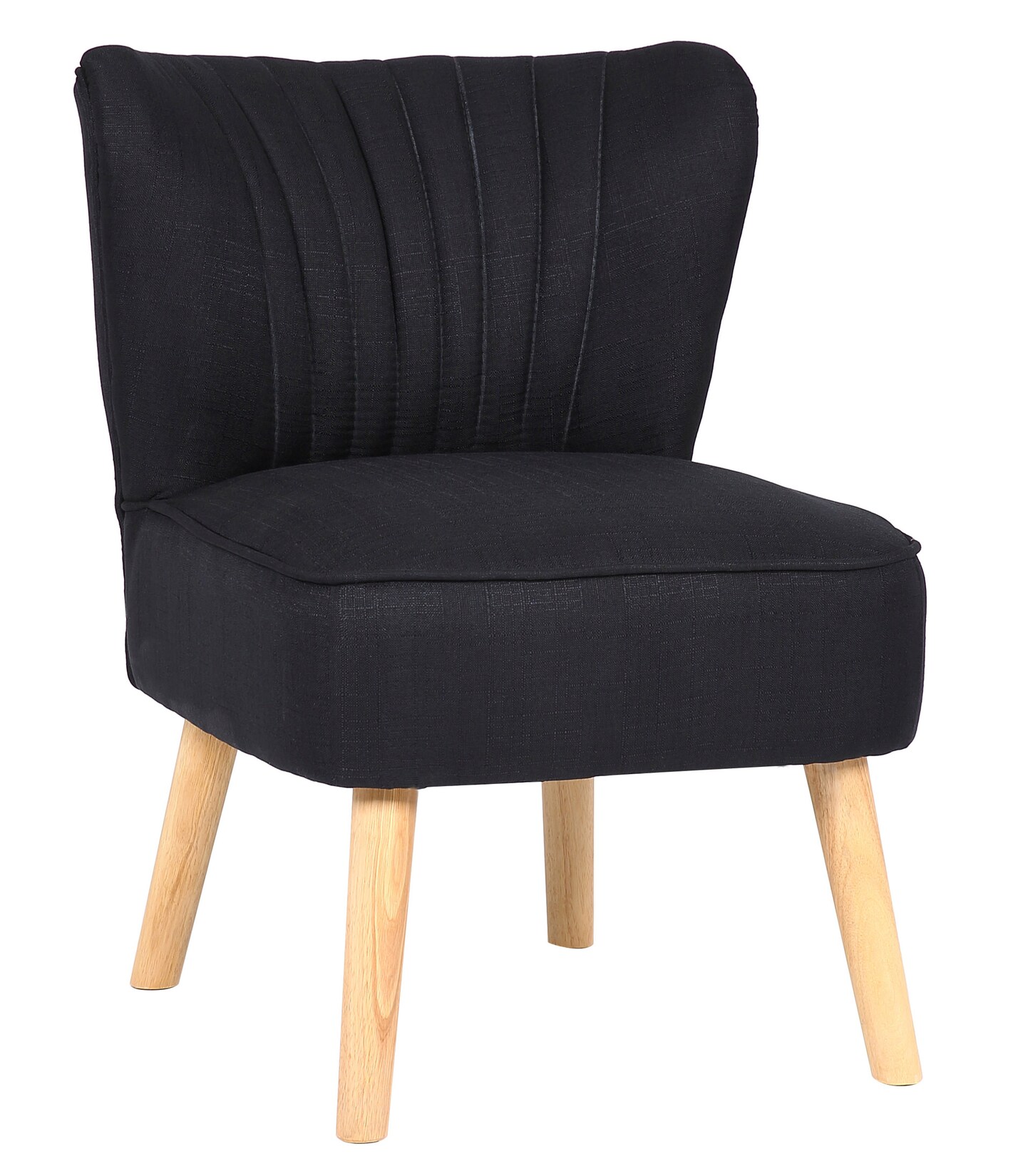 CLP Lounger Sevran Stoff I Sessel Mit Holzgestell I Polsterstuhl Mit Rückenlehne I Max. Belastbarkeit 120 kg | 04251756437510