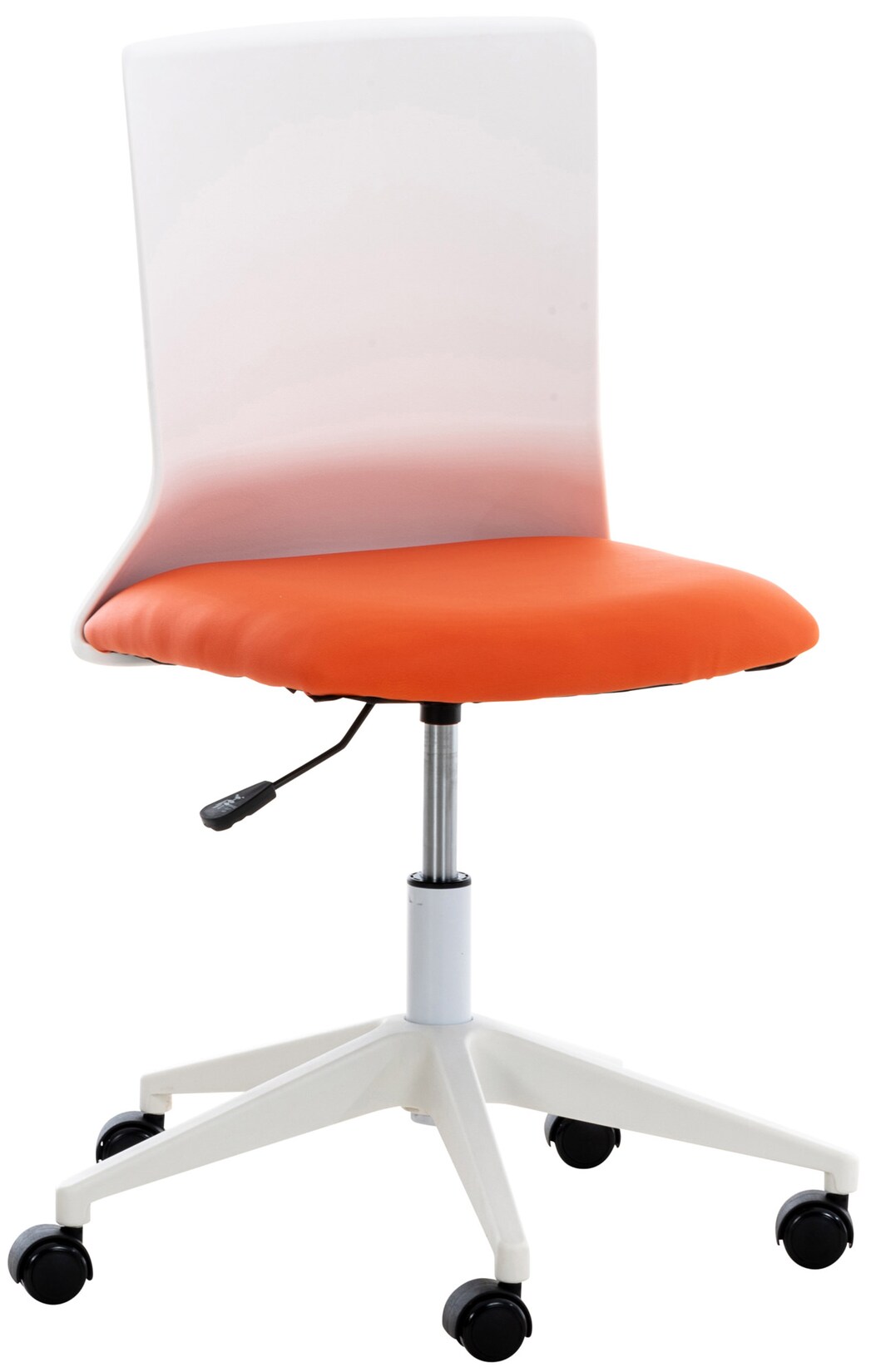 CLP Bürostuhl Apolda I Kunstleder I Stoff I Ergonomischer Schreibtischstuhl I Stuhl mit Kunststoffgestell | 04251756442668