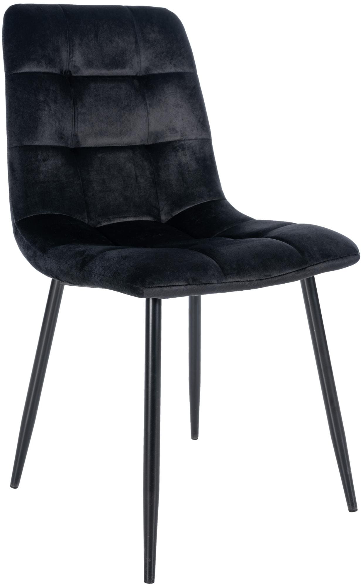 CLP Esszimmerstuhl Antibes | Samt | Gepolstert | K&uuml;chenstuhl | Metallbeine mit Bodenschonern | Belastbar bis 150 kg - Bild 1