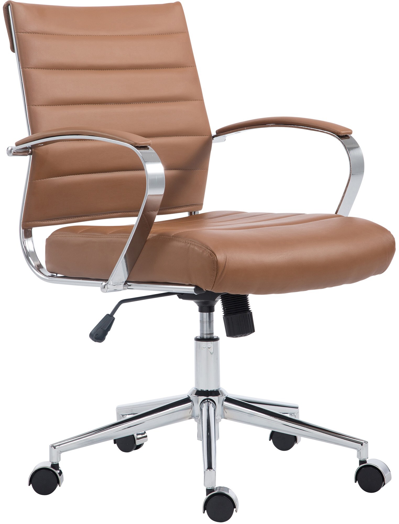 CLP Drehstuhl Oakland I Chefsessel Mit Stufenloser Sitzh&ouml;henverstellung I B&uuml;rosessel Mit Leichtlaufrollen - Bild 1