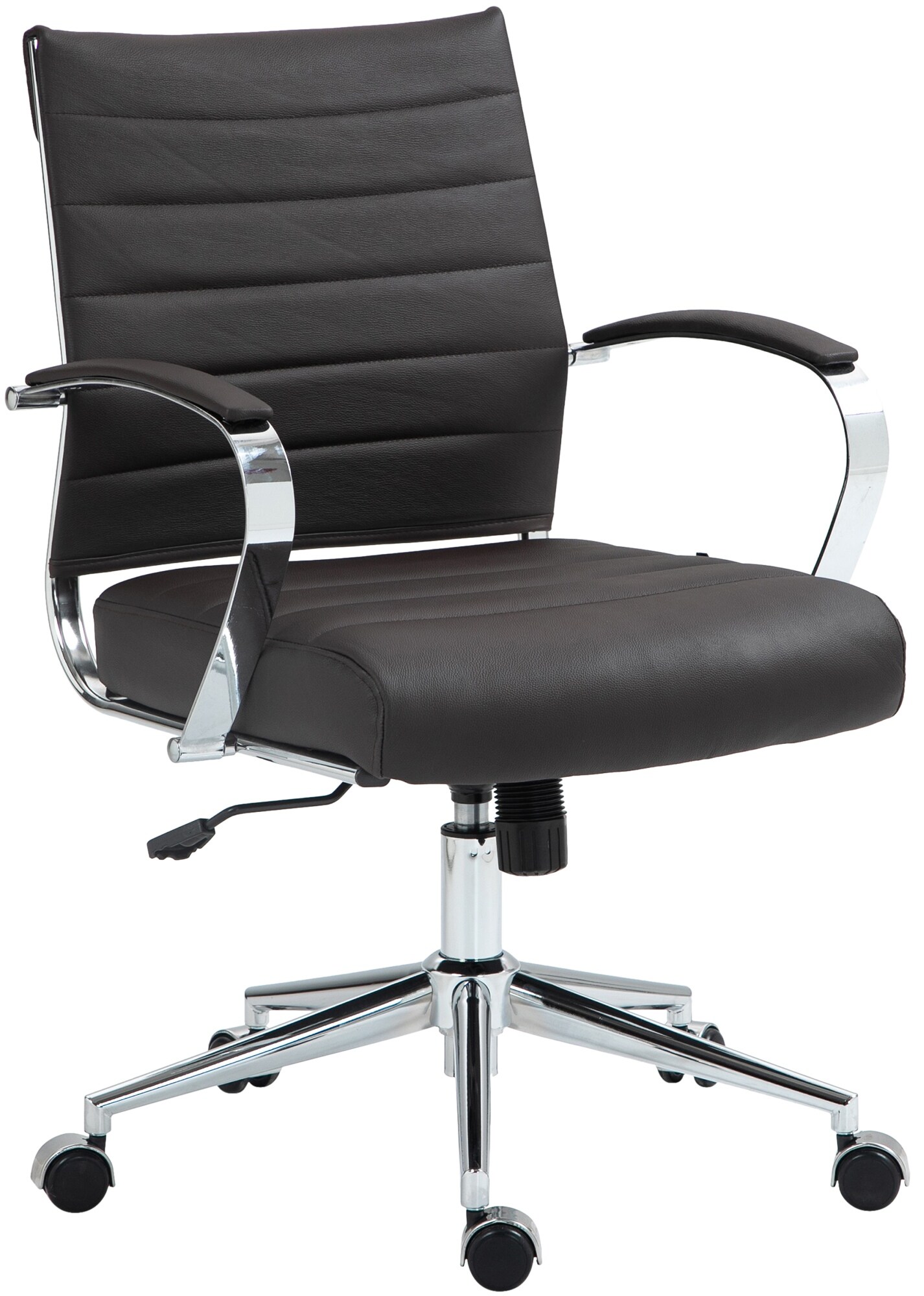 CLP Drehstuhl Oakland I Chefsessel Mit Stufenloser Sitzh&ouml;henverstellung I B&uuml;rosessel Mit Leichtlaufrollen - Bild 1