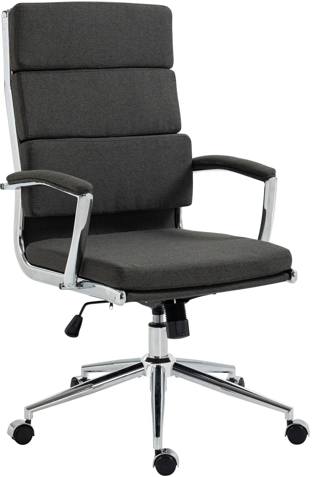 CLP Bürostuhl Cleveland I Ergonomischer Schreibtischstuhl I Höhenverstellbar mit Wippfunktion I Chefsessel mit Armlehnen