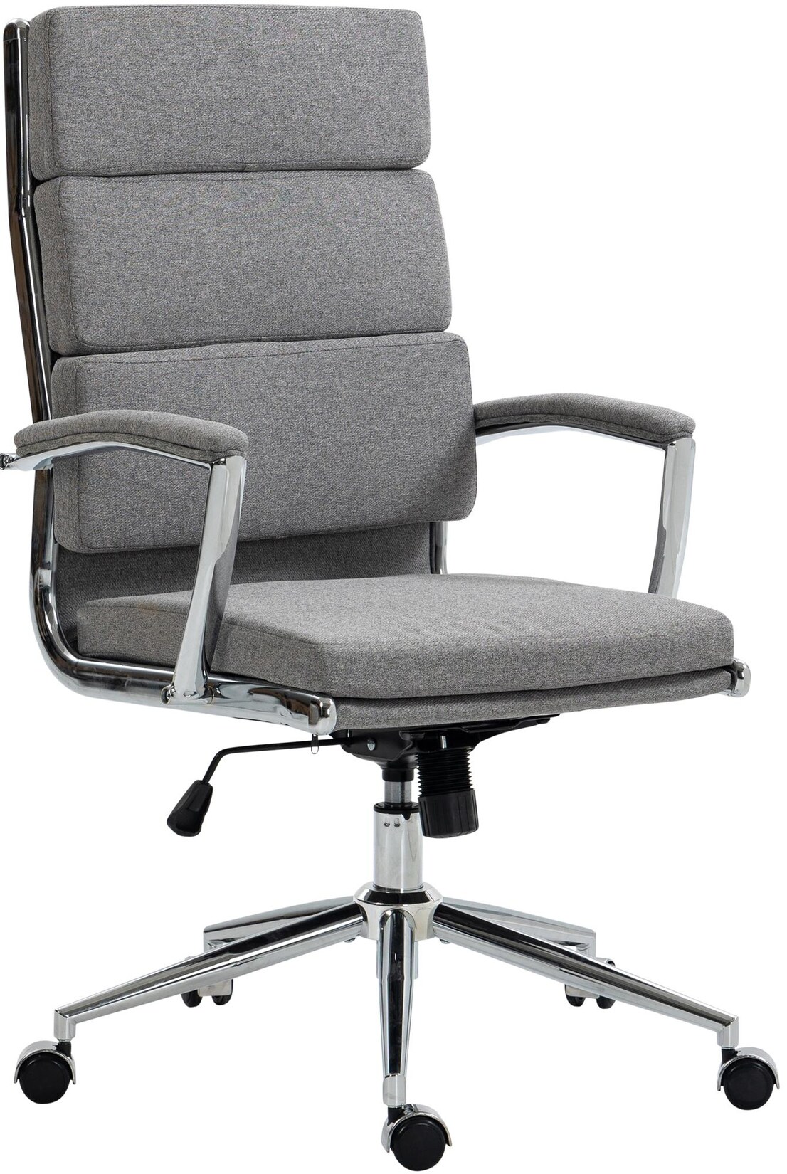 CLP Bürostuhl Cleveland I Ergonomischer Schreibtischstuhl I Höhenverstellbar mit Wippfunktion I Chefsessel mit Armlehnen