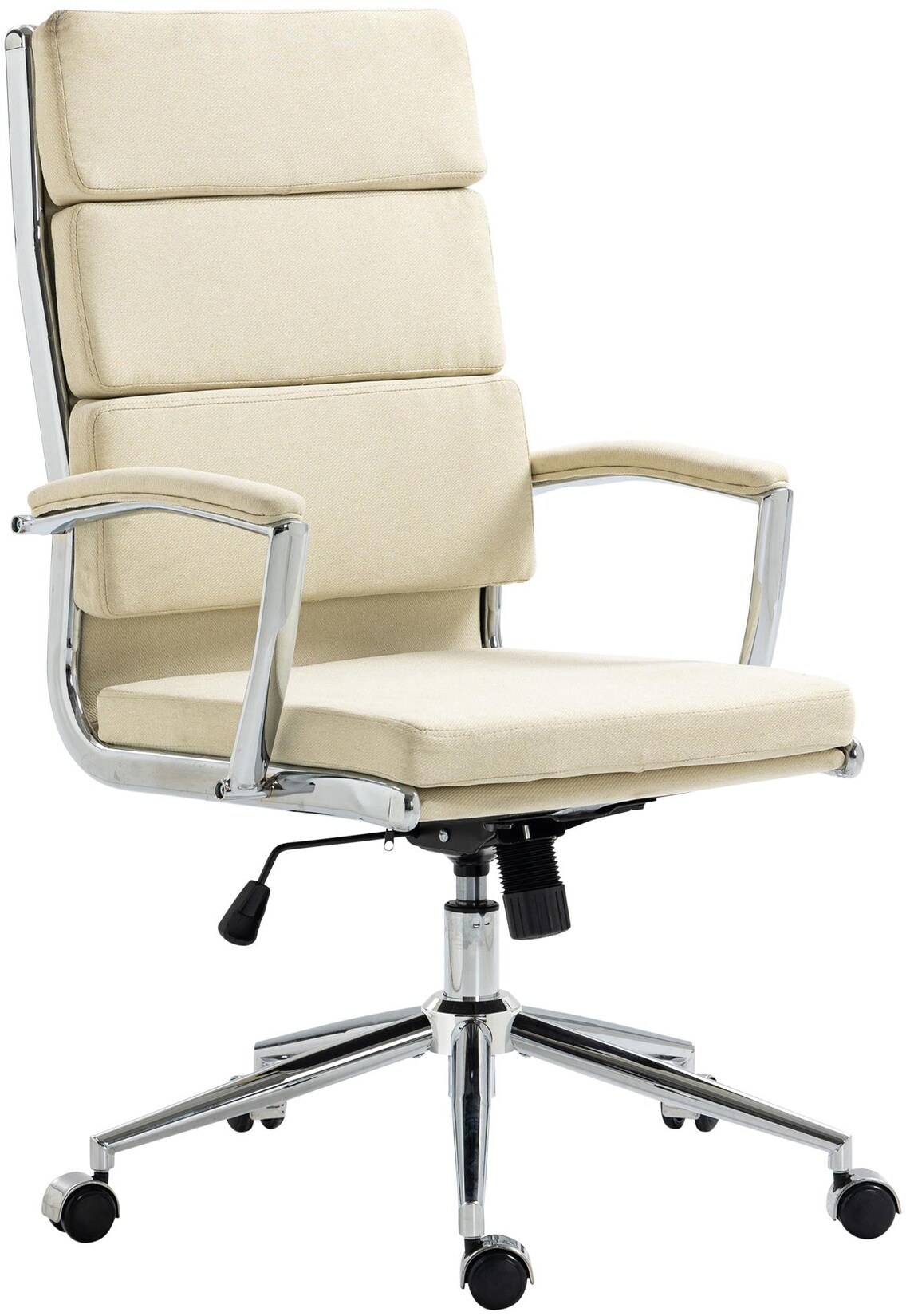 CLP Bürostuhl Cleveland I Ergonomischer Schreibtischstuhl I Höhenverstellbar mit Wippfunktion I Chefsessel mit Armlehnen