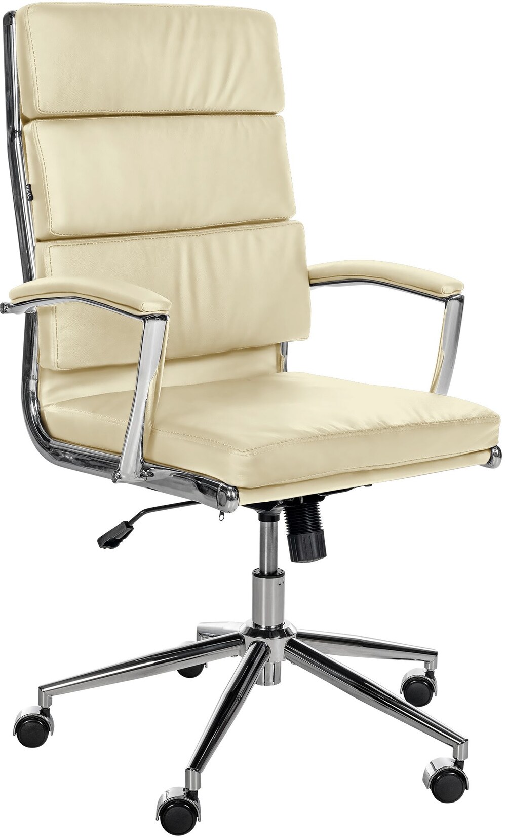 CLP Bürostuhl Cleveland I Ergonomischer Schreibtischstuhl I Höhenverstellbar mit Wippfunktion I Chefsessel mit Armlehnen