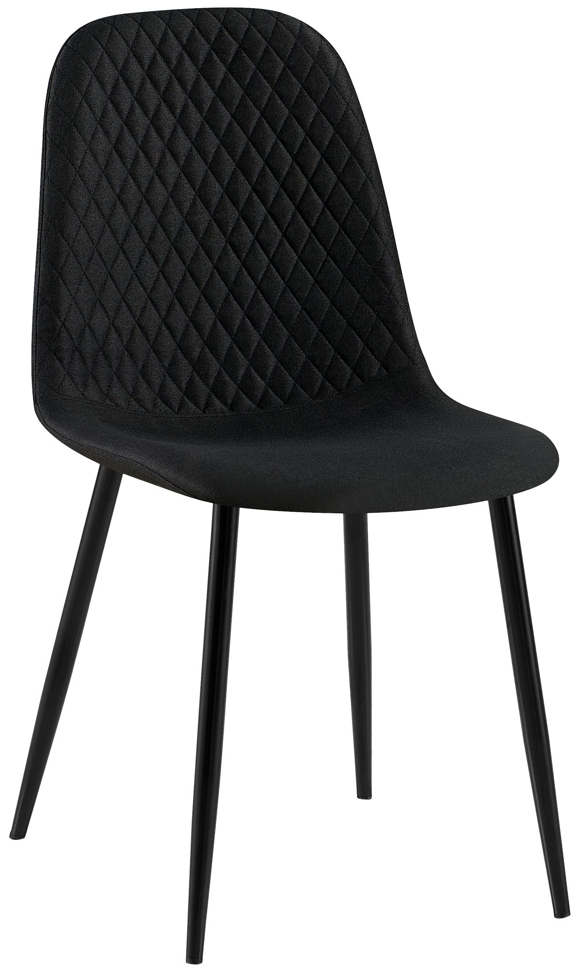 CLP Esszimmerstuhl Giverny gepolstert Samt, Stoffstuhl mit Ziern&auml;hten und Bodenschonern, Sessel belastbar bis 150 kg - Bild 1