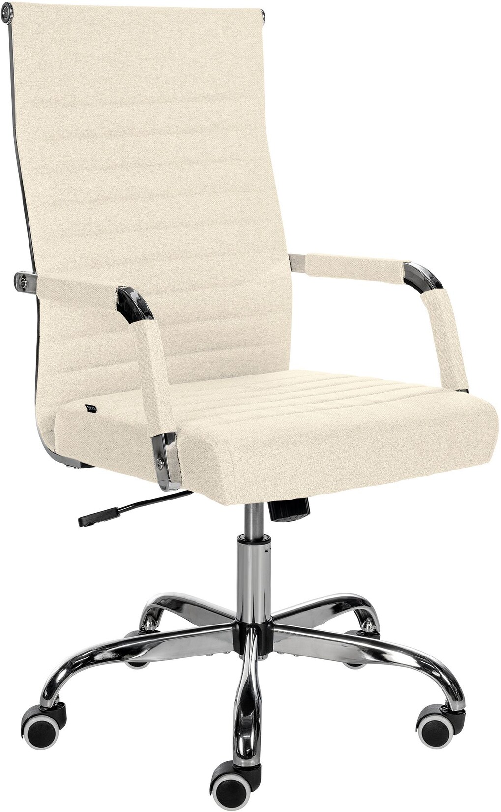 CLP Ergonomischer Bürostuhl Amadora I Höhenverstellbar, 360 Grad Drehstuhl I Kunstleder Oder Stoff Bezug I Langlebig, 120 kg Belastbar
