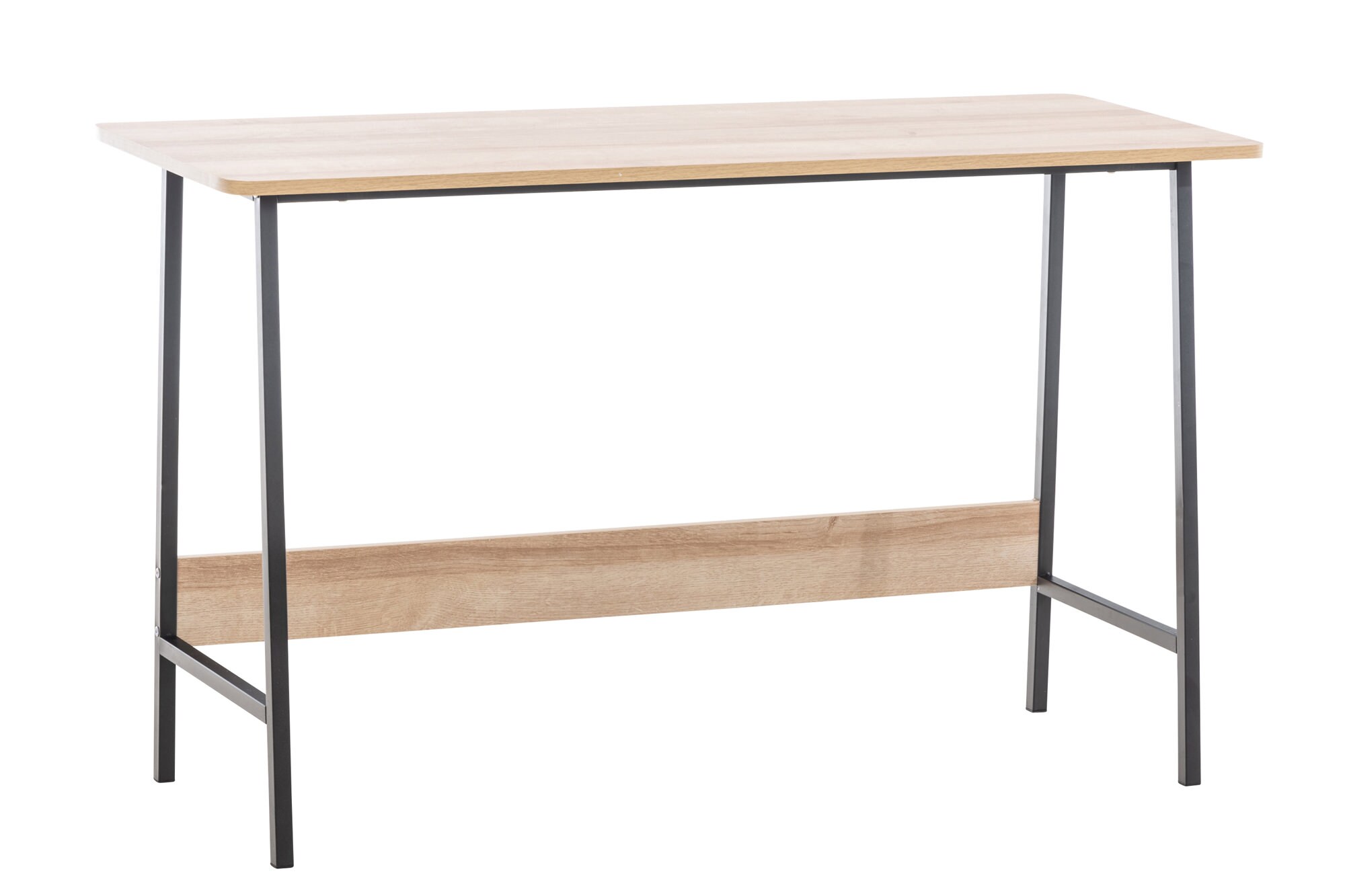 CLP Schreibtisch Wilmington I Tischkufen Aus Vierkantprofilen I Computertisch im Industrie-Design - Bild 1