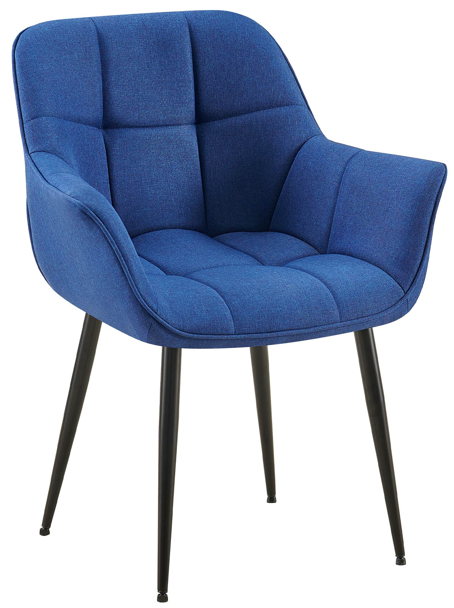 CLP Esszimmerstuhl Roseville I Moderner Stuhl mit Armlehne und gepolsterter R&uuml;ckenlehne I Polsterstuhl bis 150 kg belastbar und ergonomisch - Bild 1