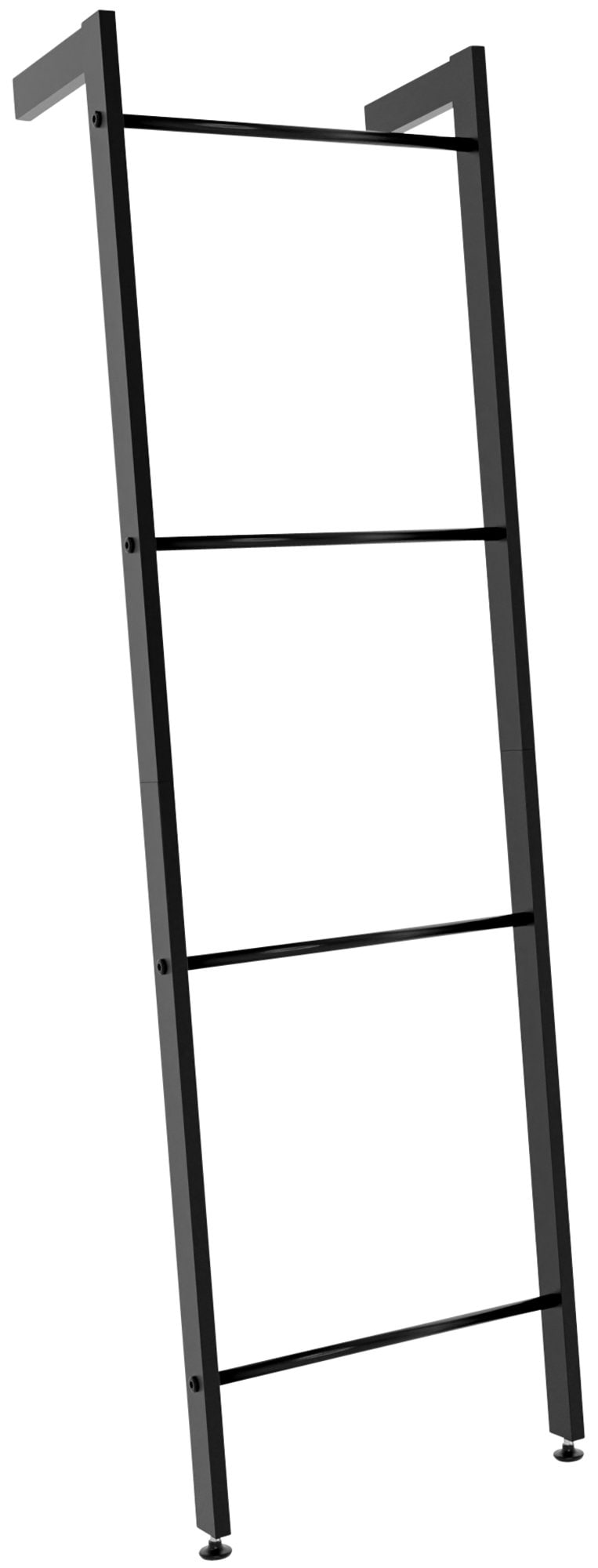 CLP Handtuchhalter Betti I Handtuchst&auml;nder Aus Metall I Stehende Badetuchleiter Schwarz - Bild 1