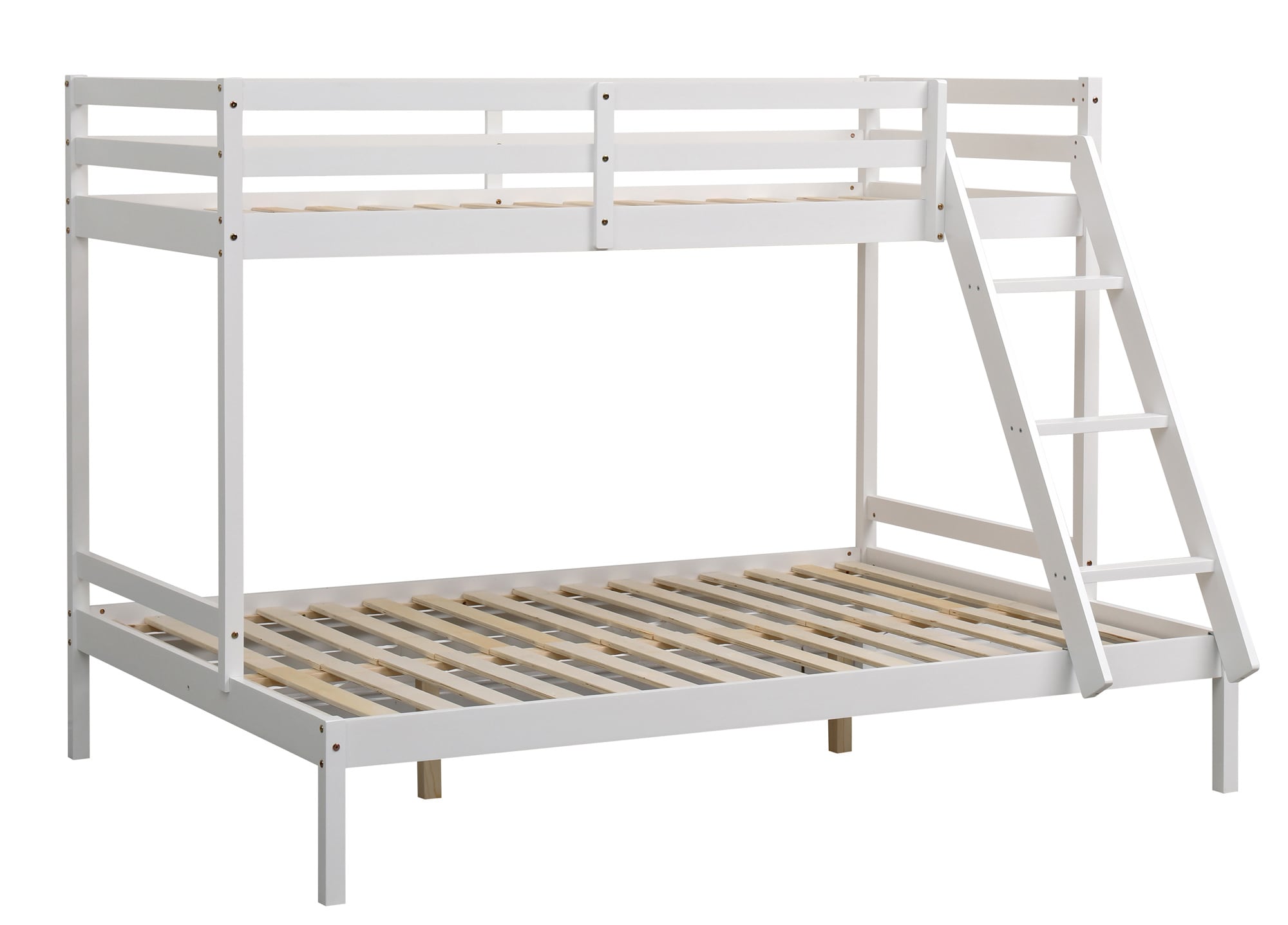 CLP Hochbett Lilly I Etagenbett Aus Kiefernholz I Doppelstockbett Mit Lattenrosten - Bild 1