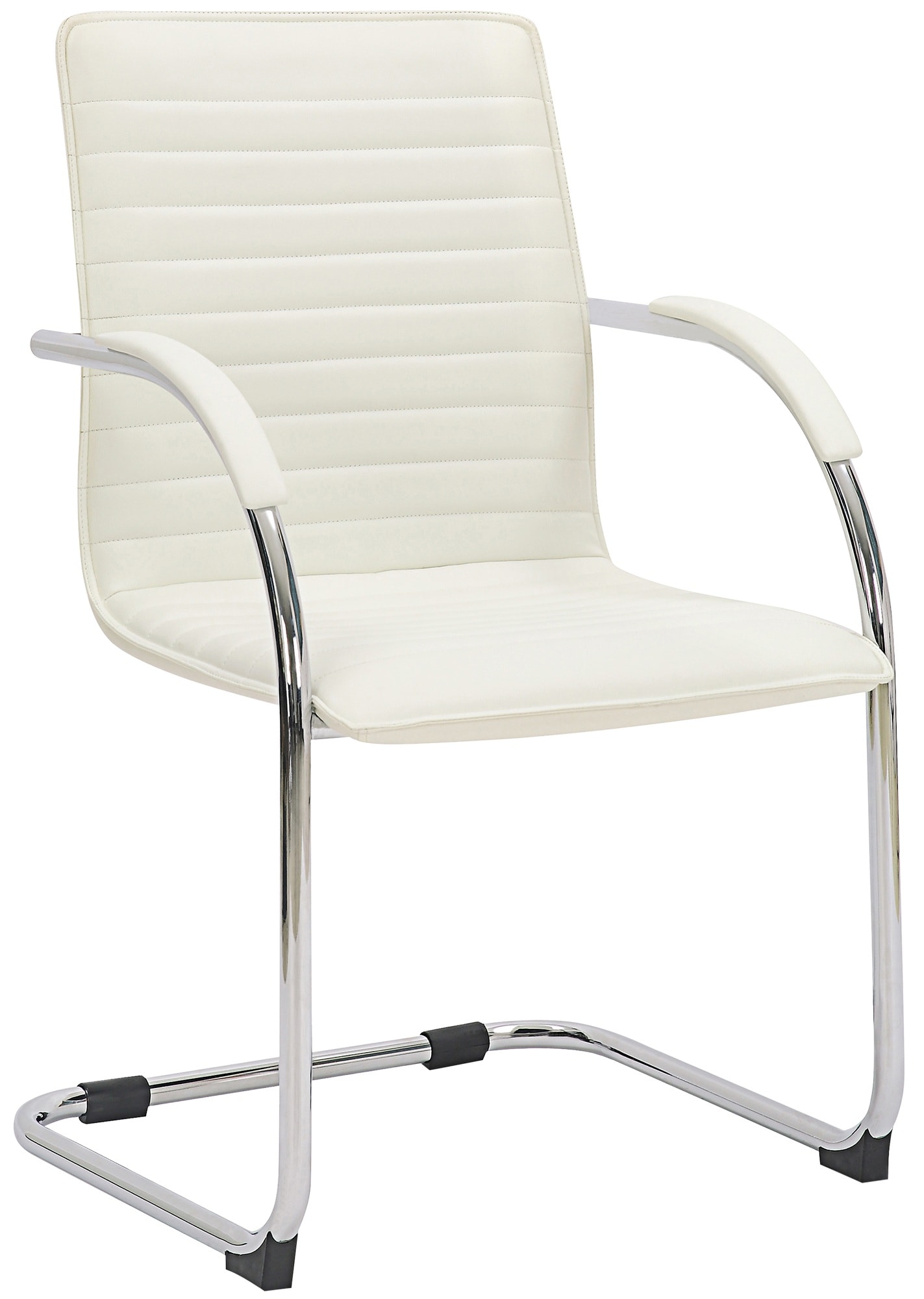 CLP Besucherstuhl Tira Kunstleder I Freischwinger Mit Gepolsterter Sitzfl&auml;che - Bild 1