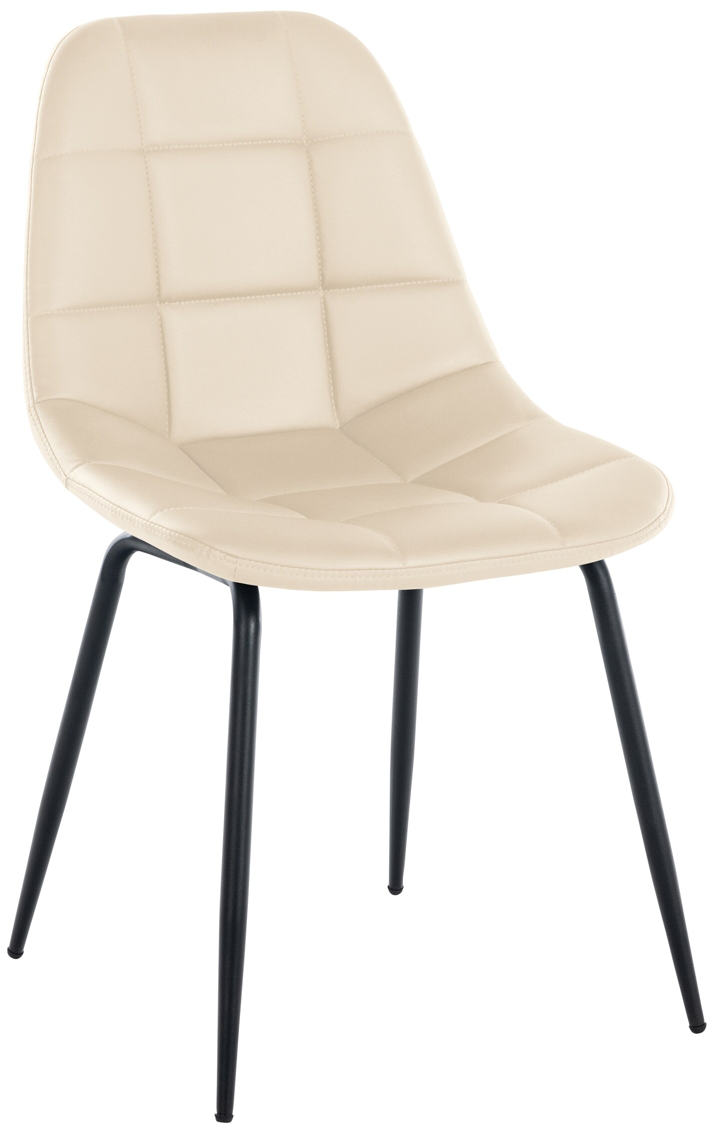 CLP Stuhl Tom I Esszimmerstuhl Mit Hochwertiger Polsterung I Besucherstuhl Mit 4-Fu&szlig; Metallgestell - Bild 1