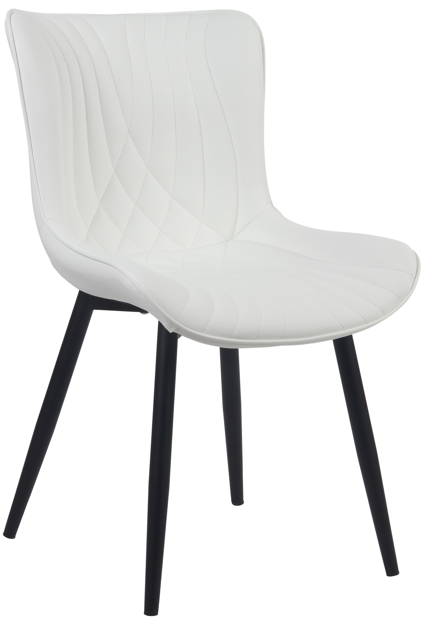 CLP Esszimmerstuhl Brady I Samt Oder Kunstleder I K&uuml;chenstuhl Mit Bodenschonern Und Bequemer Polsterung - Bild 1