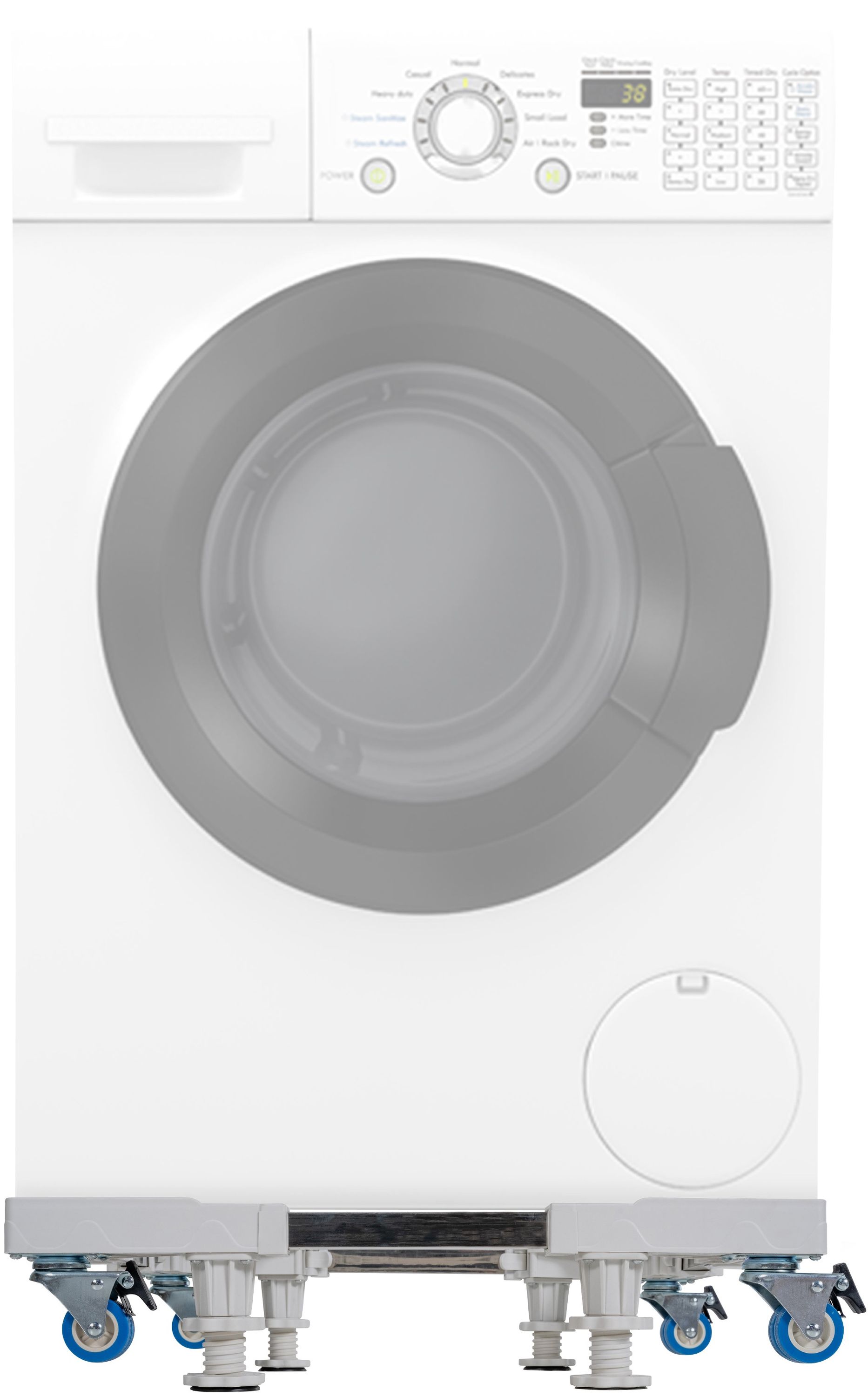 CLP Waschmaschinen-Untergestell Libby I Universeller Waschmaschinen-Sockel Mit Rollen - Bild 1