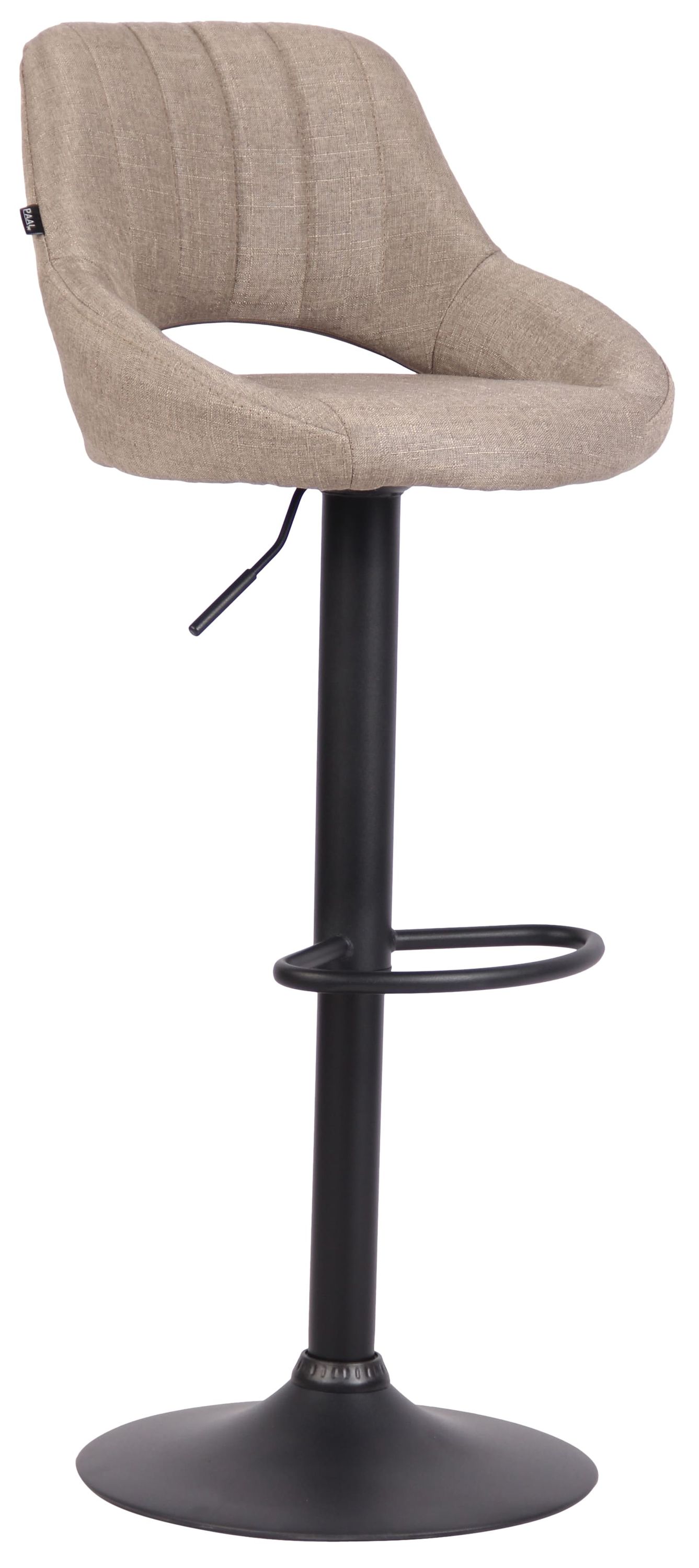 CLP Barhocker Milet I Stoff-Bezug I Drehbarer Barstuhl - Bild 1