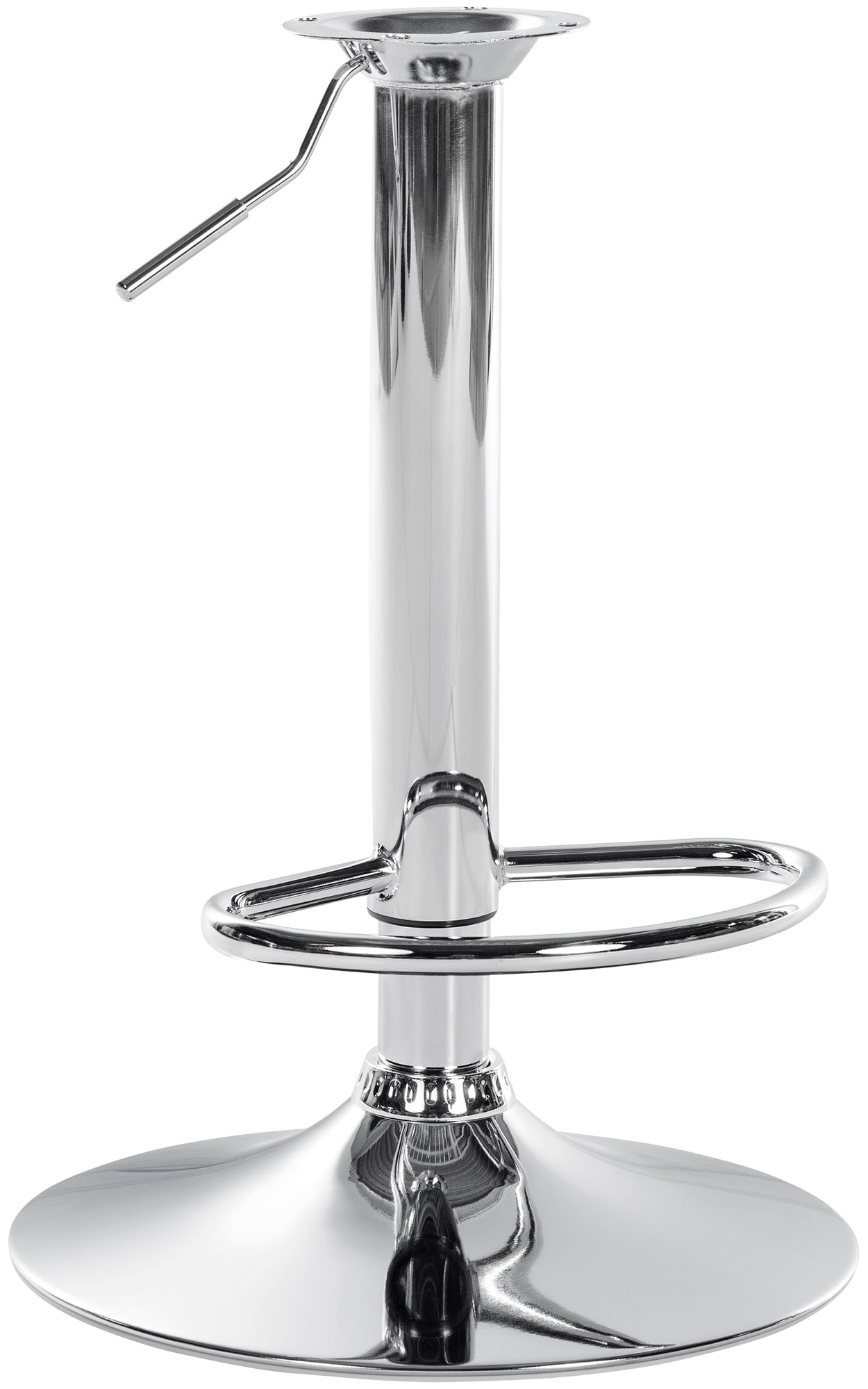 CLP Barhocker-Gestell I H&ouml;henverstellbare Barstuhl-S&auml;ule I 8 X 8 CM Lochabstand - Bild 1