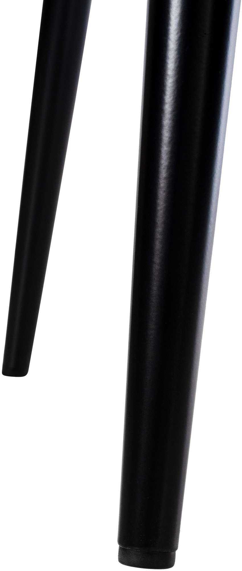 CLP Esszimmerstuhl gepolstert Napier, K&uuml;chenstuhl mit R&uuml;ckenlehne und schwarzem Metallgestell, Polsterstuhl Esszimmer bis 150 kg belastbar - Bild 1