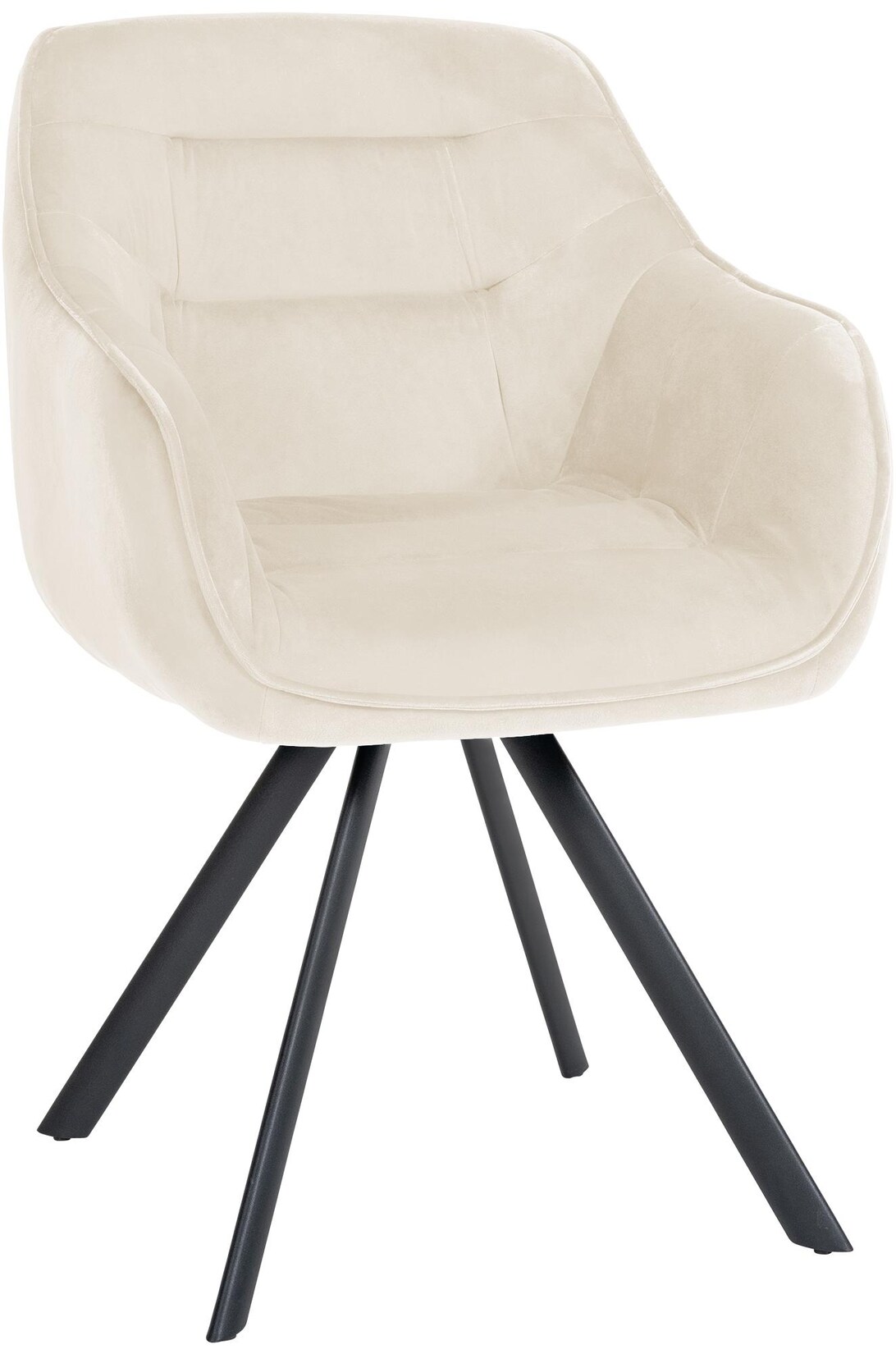 Lot de 1 chaise GENERIQUE en plastique non empilable non pliable interieur H. 90 cm beige