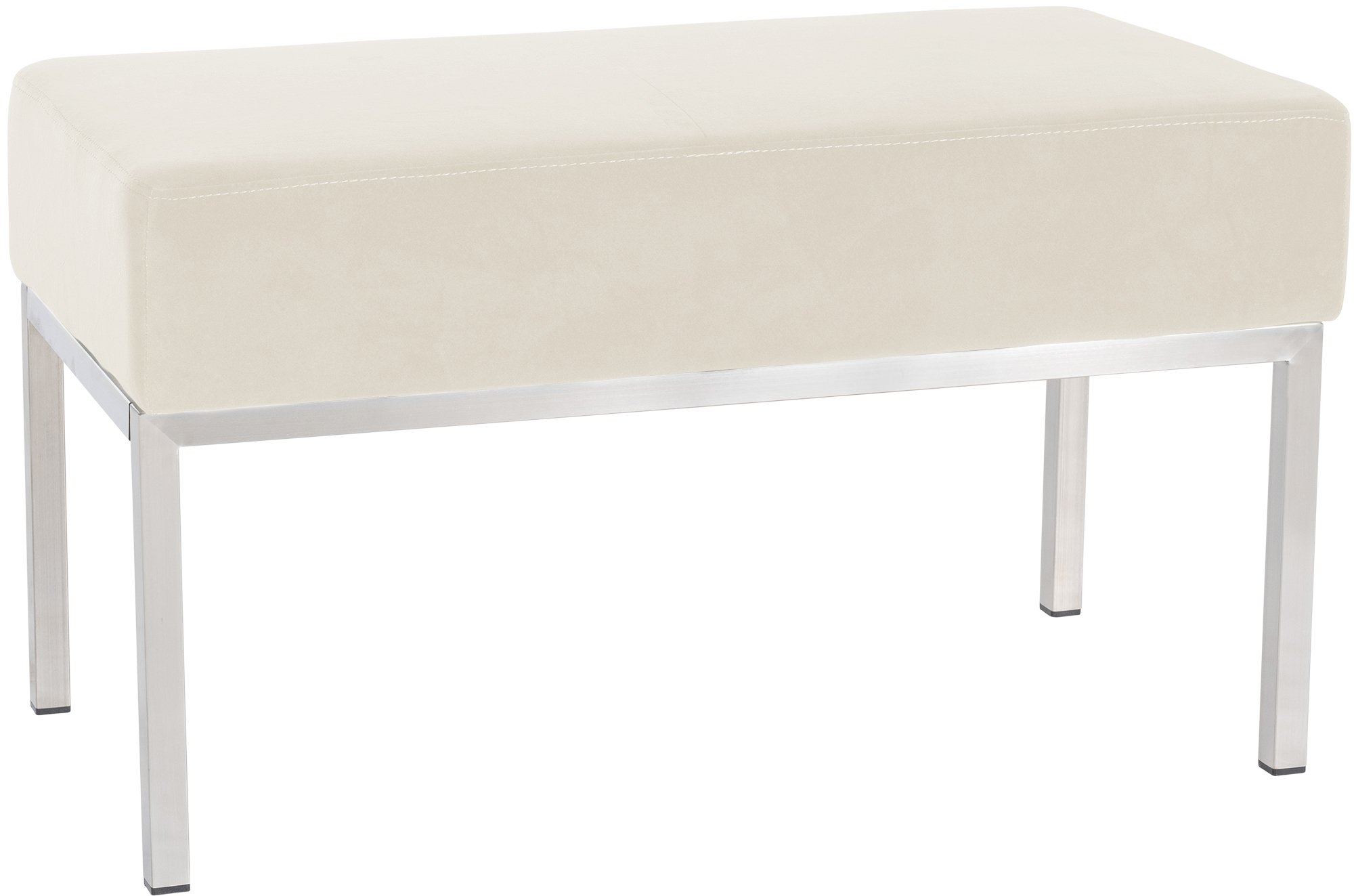 CLP Sitzbank Lamega I Gepolsterte Bank Mit Samt-Bezug - Bild 1