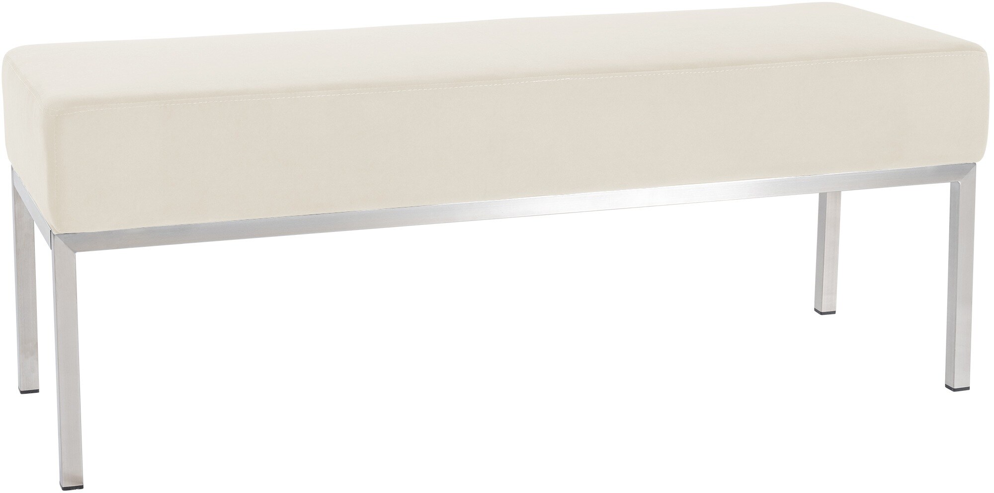 CLP Sitzbank Lamega I Gepolsterte Bank Mit Samt-Bezug - Bild 1