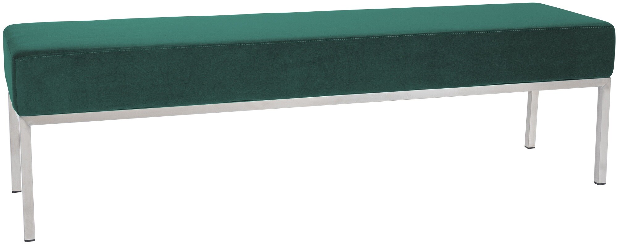 CLP Sitzbank Lamega I Gepolsterte Bank Mit Samt-Bezug - Bild 1