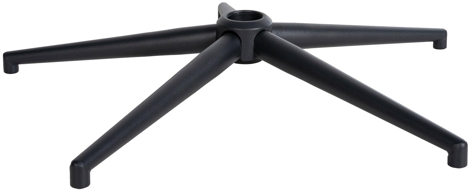 CLP Fußkreuz Eckig Schwarz I Drehkreuz Aus Metall I Stuhlbasis Für Bürostuhle | 04251756487539