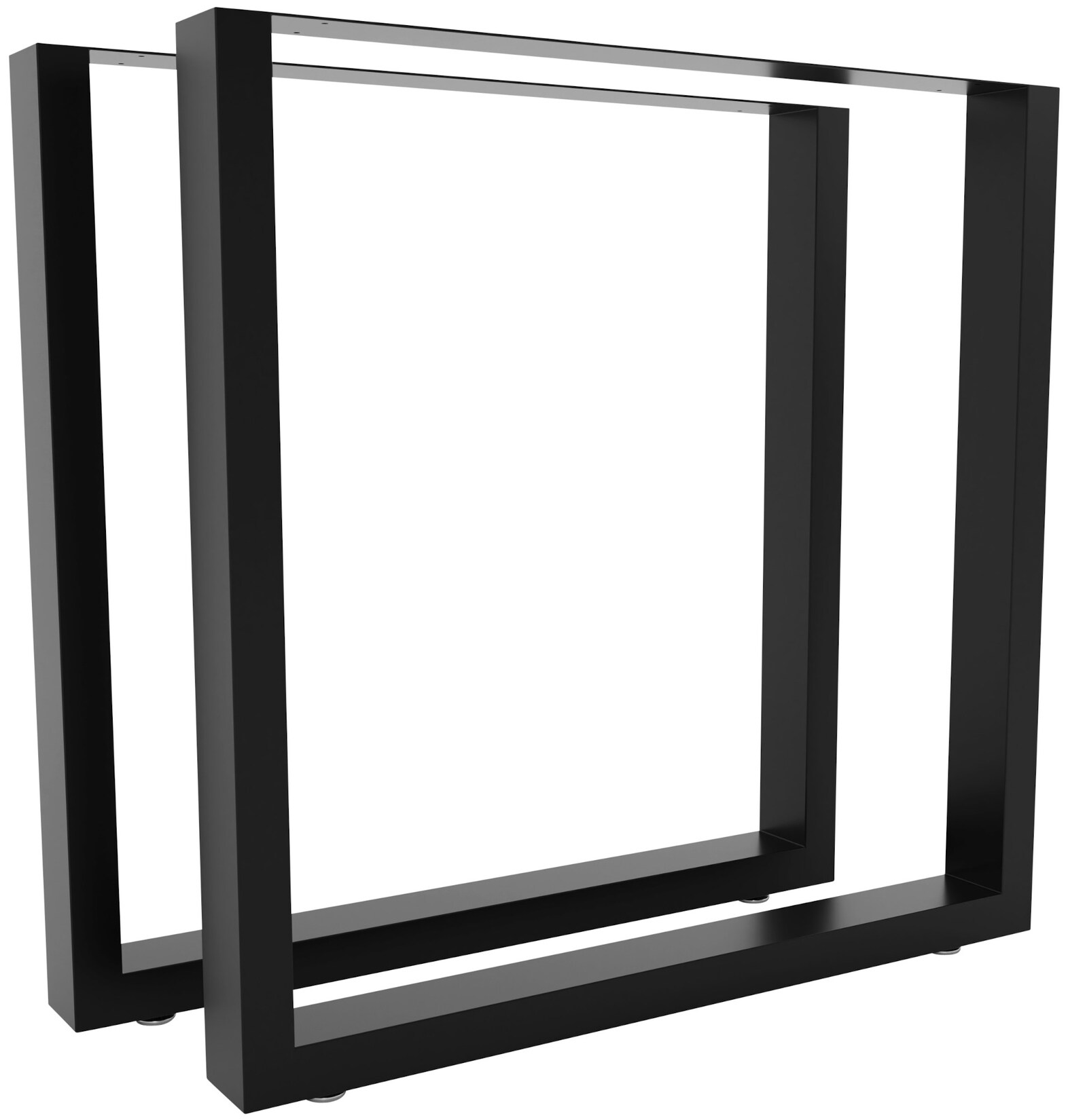 CLP 2er Set Tischbeine Velden Für Couchtisch Oder Beistelltisch I Höhe 43 CM