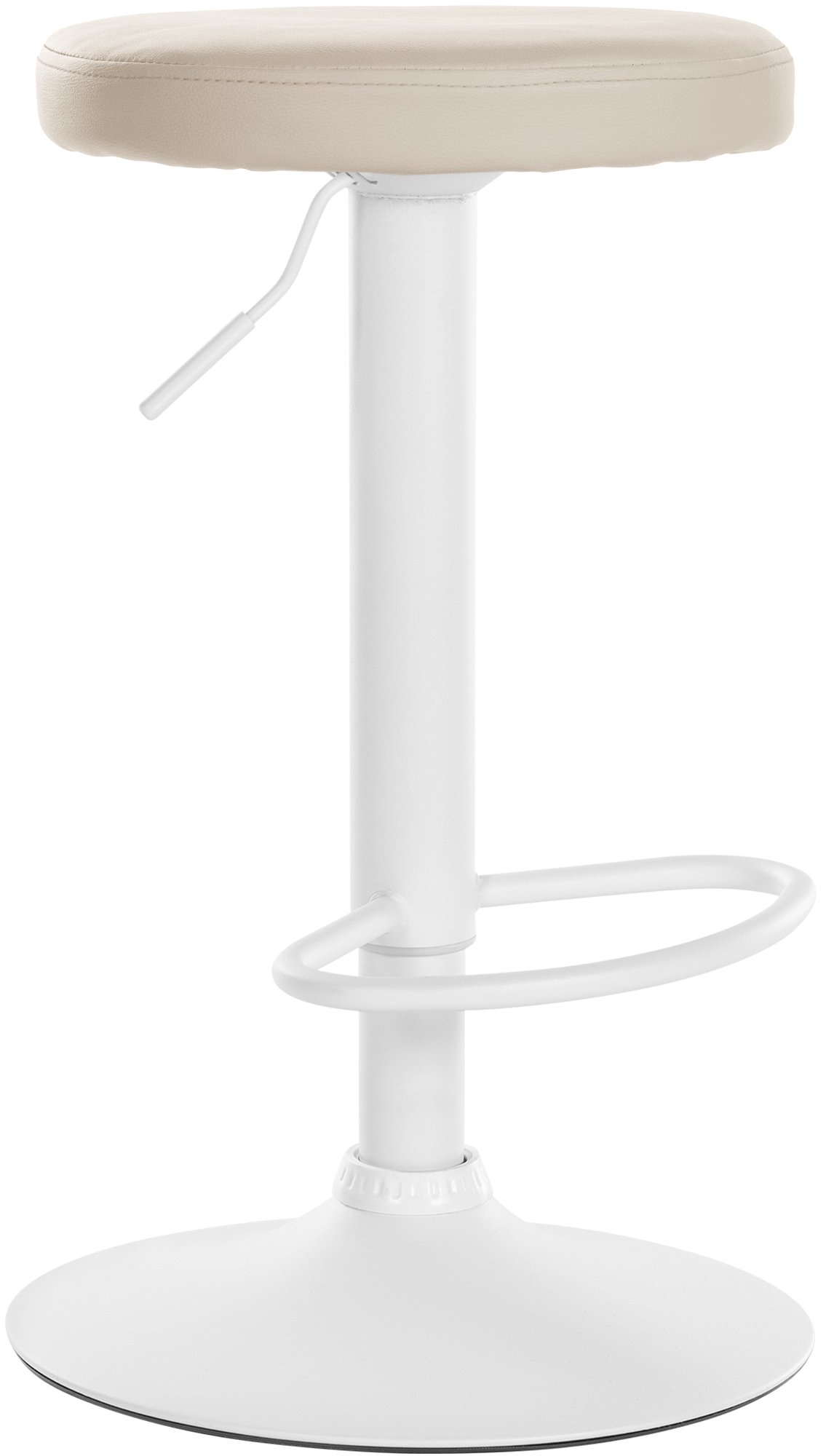 CLP Barhocker Ponte Kunstleder I H&ouml;henverstellbarer Stuhl - Bild 1