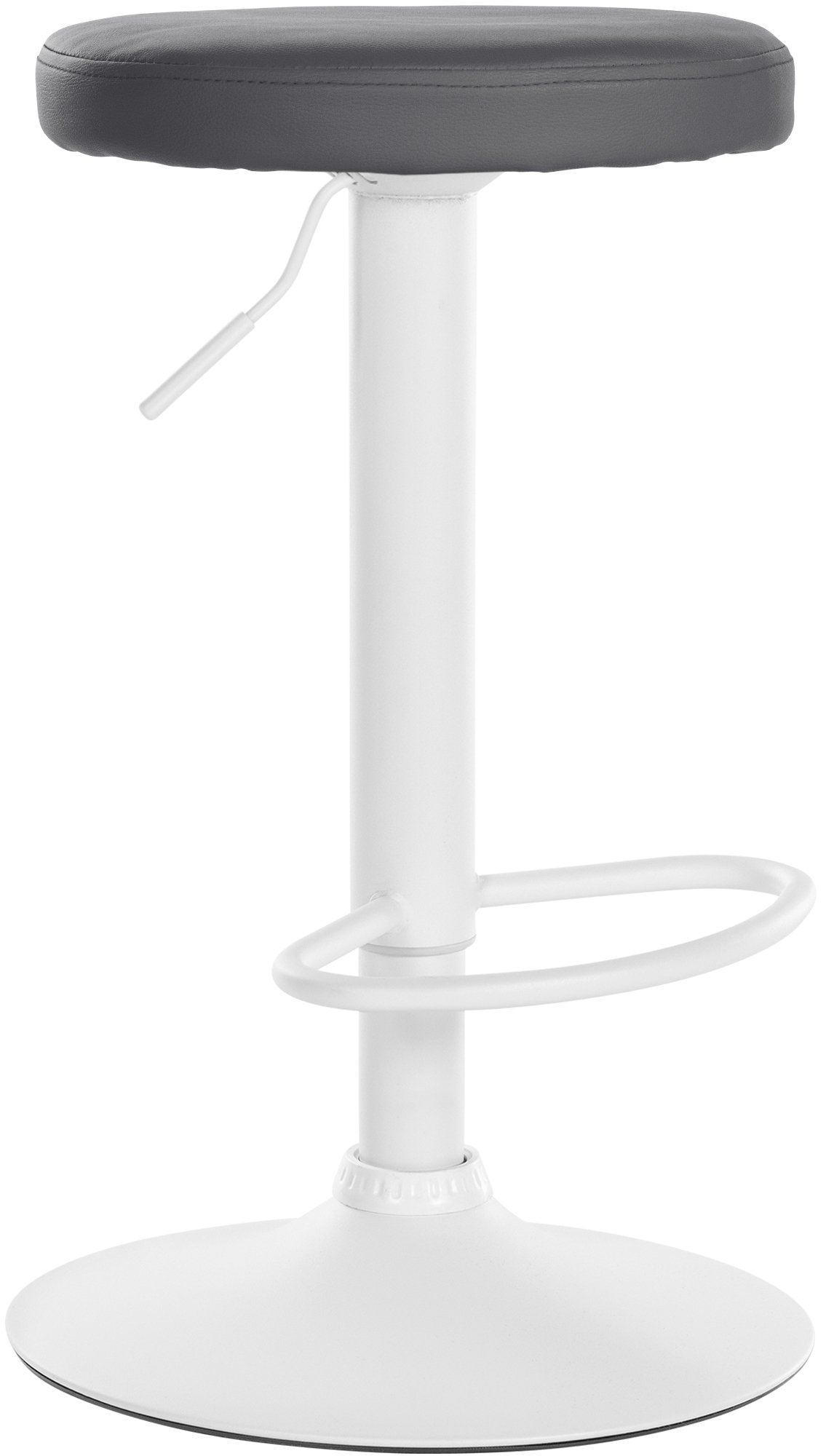 CLP Barhocker Ponte Kunstleder I H&ouml;henverstellbarer Stuhl - Bild 1
