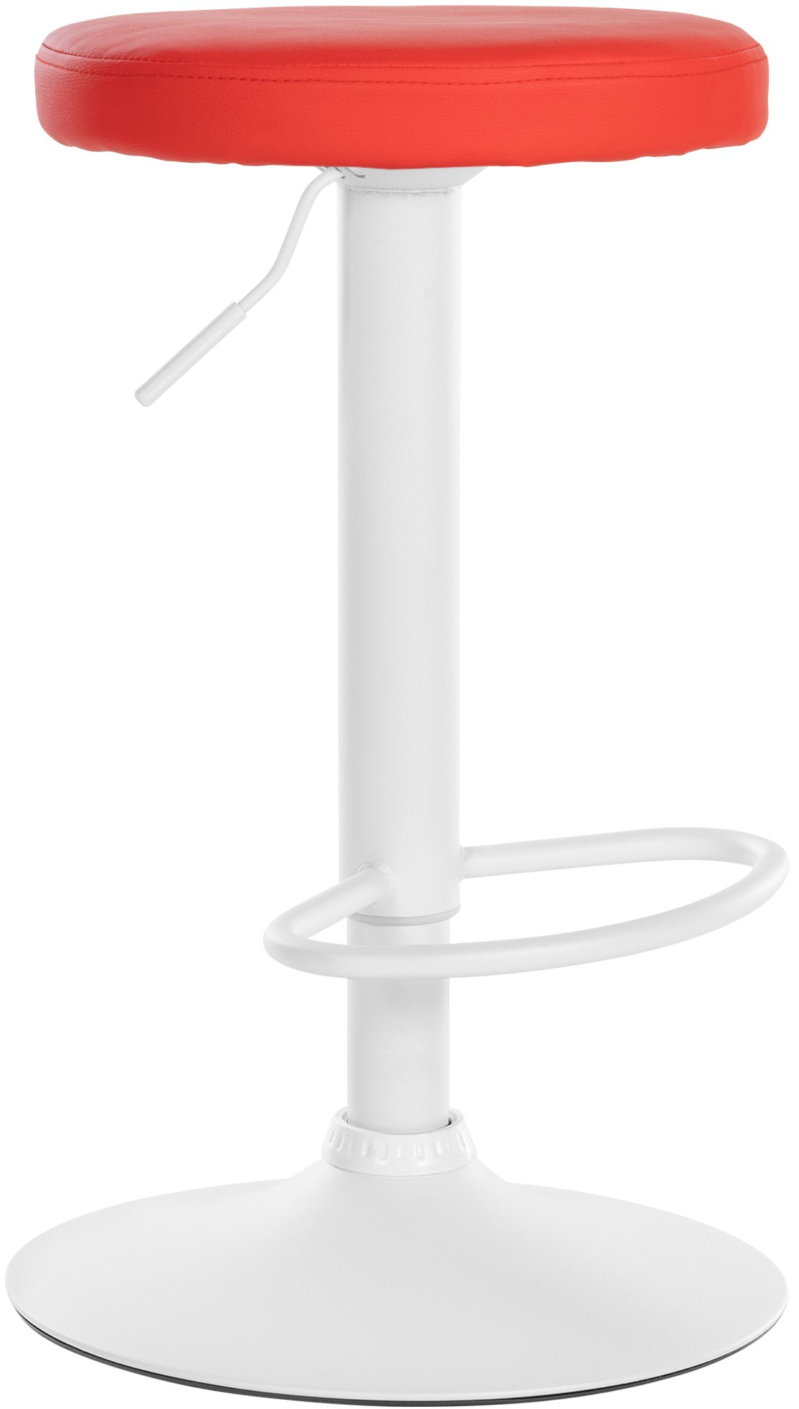 CLP Barhocker Ponte Kunstleder I H&ouml;henverstellbarer Stuhl - Bild 1