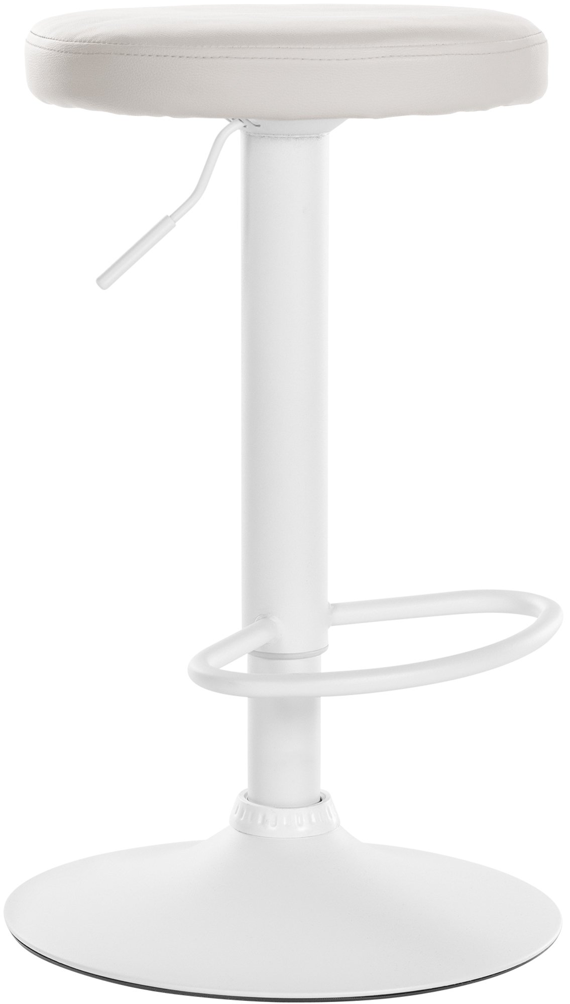 CLP Barhocker Ponte Kunstleder I H&ouml;henverstellbarer Stuhl - Bild 1