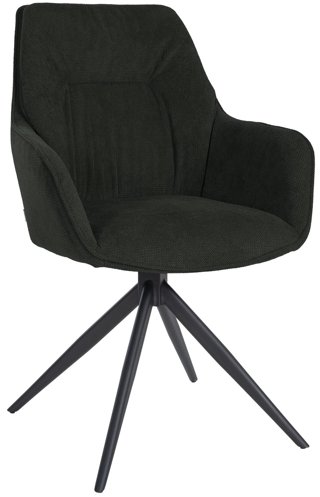 CLP Esszimmerstuhl Jules I Schwenkbarer Polster-Stuhl Mit Stoff-Bezug | 04251756489960