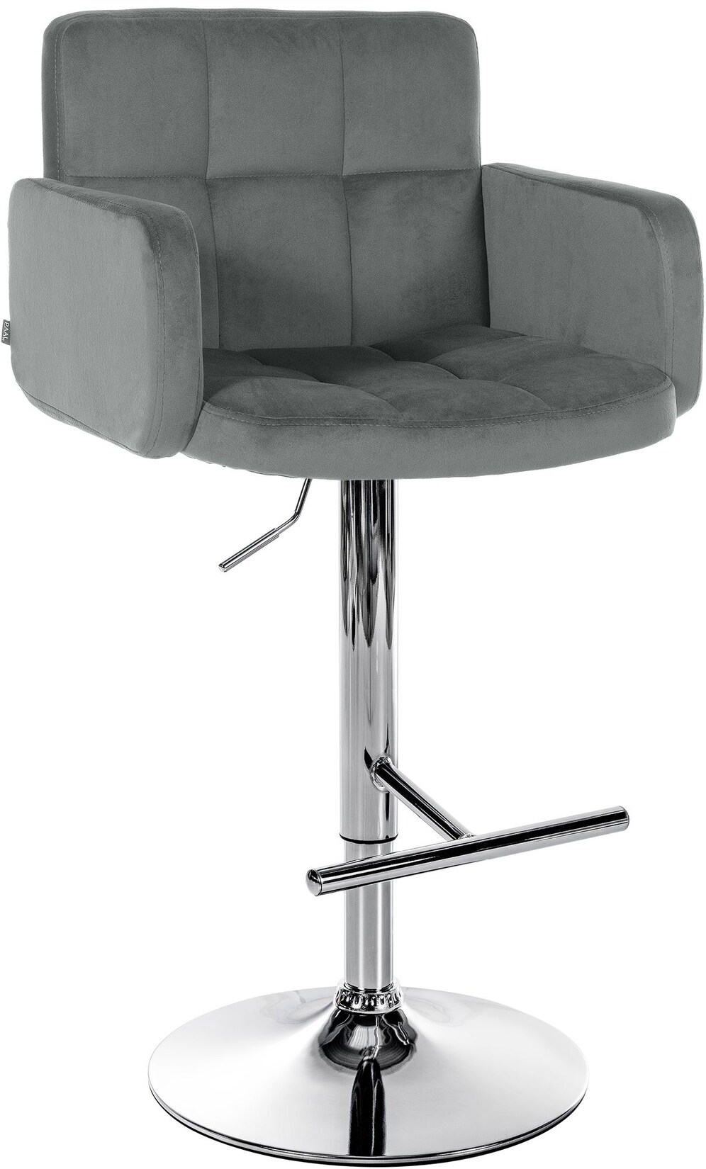 CLP Barhocker Los Angeles Samtbezug höhenverstellbar drehbar bis 150 kg